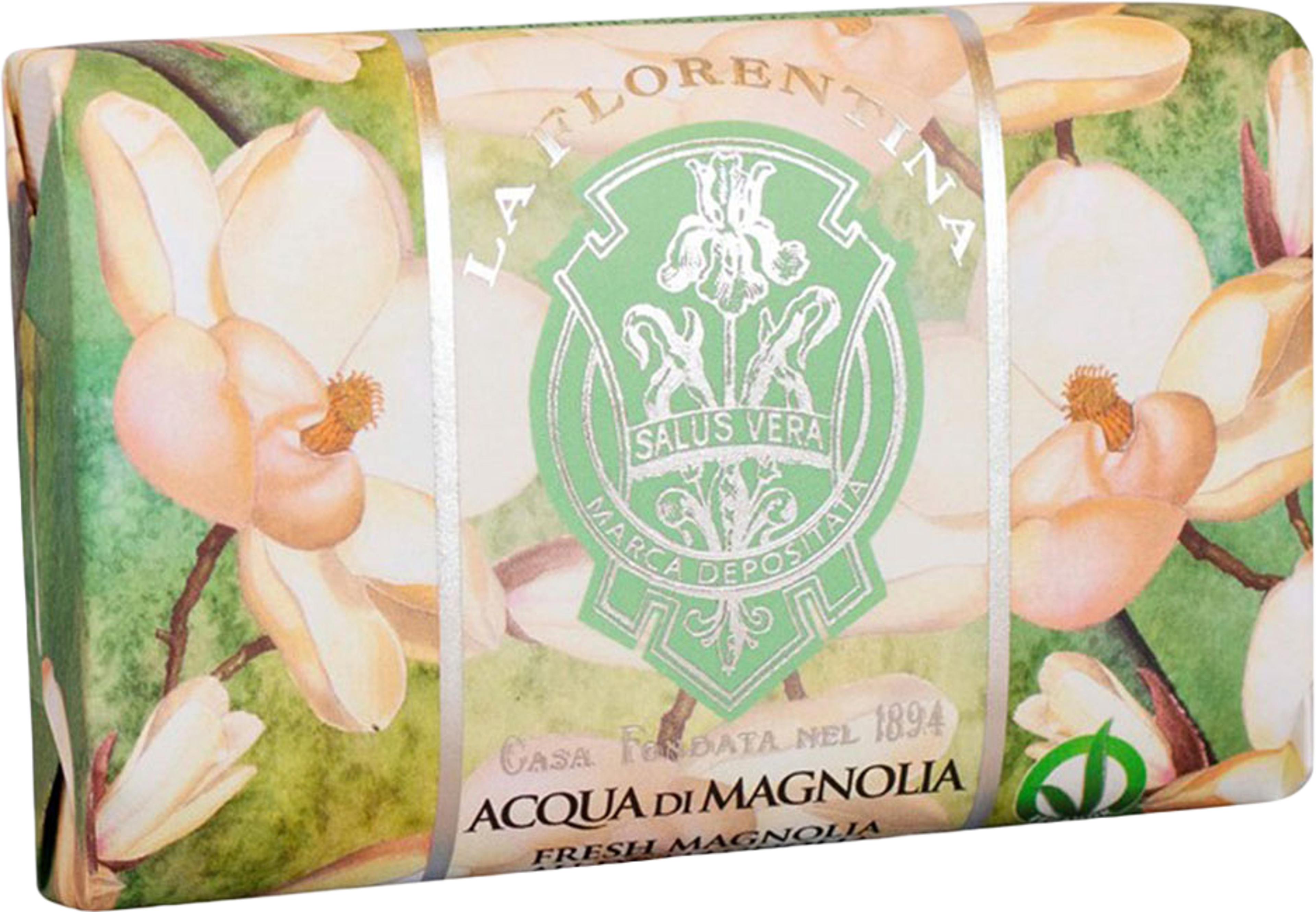 Fast tvål papperomslag Florentina Magnolia