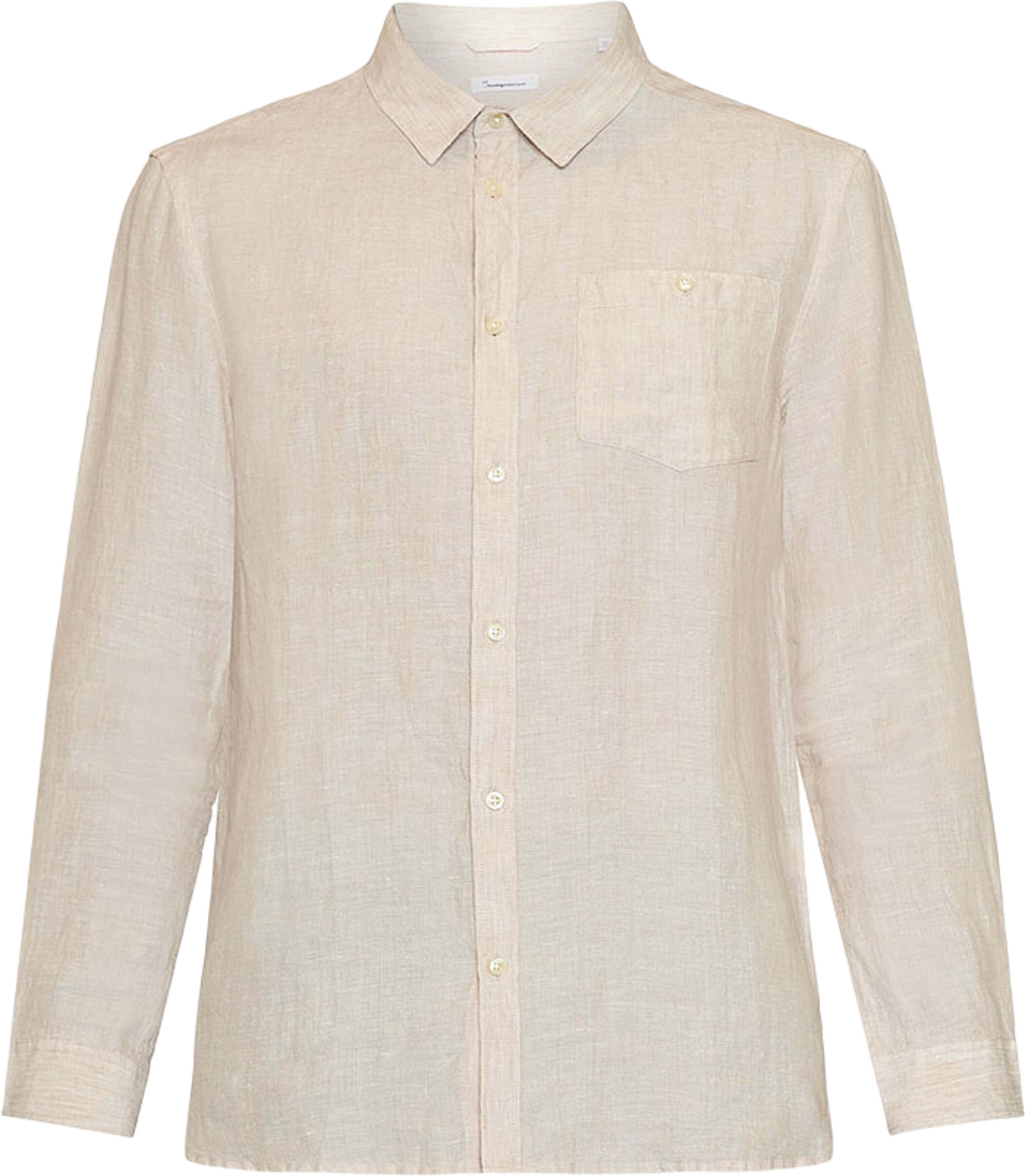Regular linen shirt