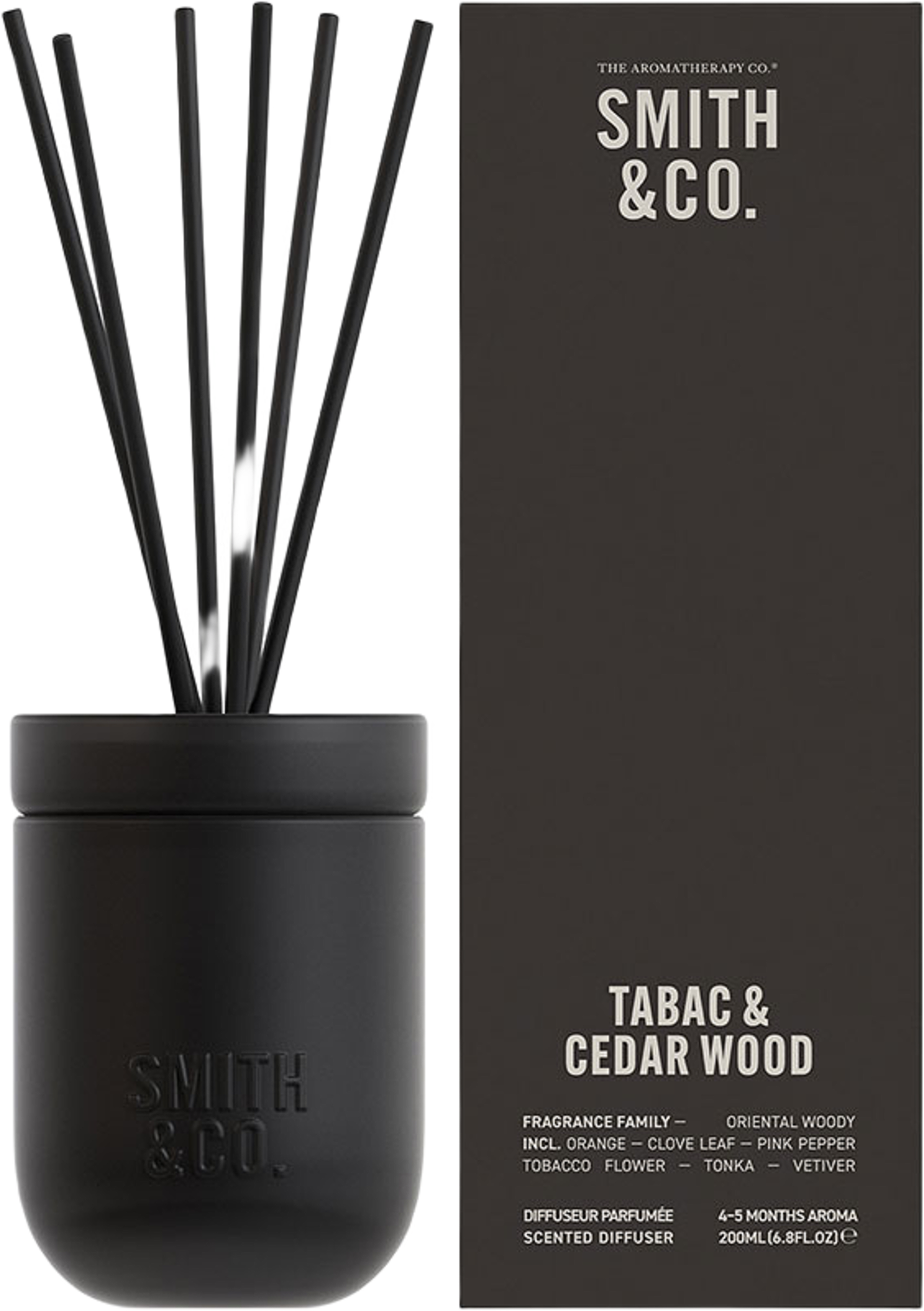 Diffuser /Doftpinnar Tabac & Cedarwood