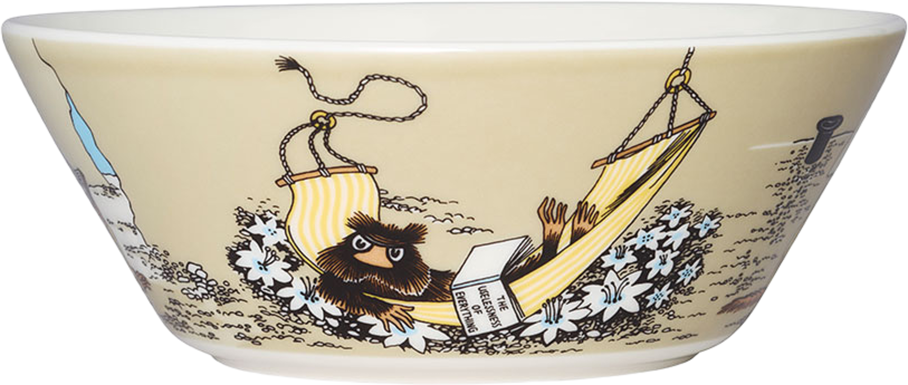 Mumin Skål 15Cm Bisamråttan Beige