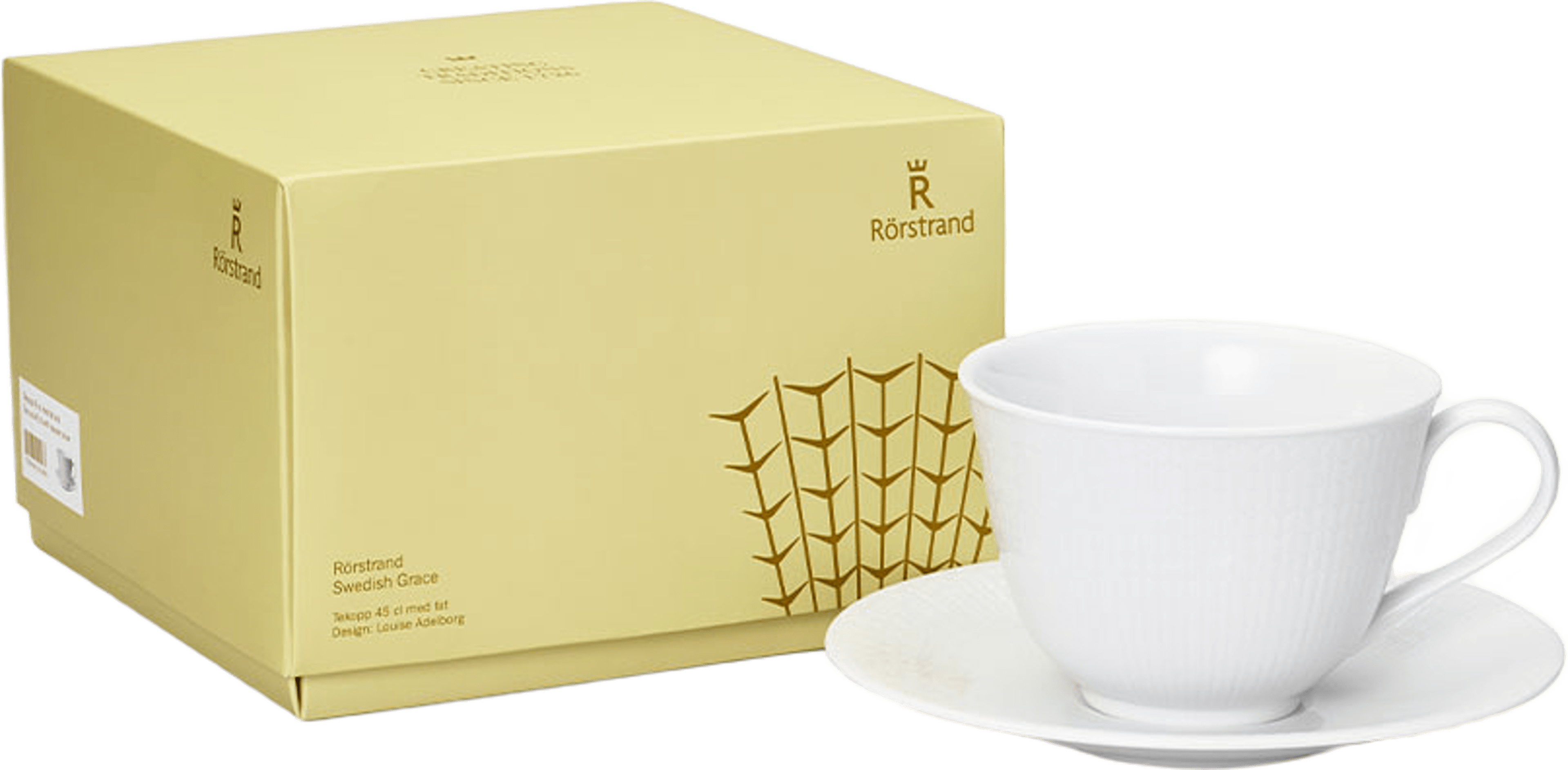 Swedish Grace Tekopp 45Cl & Fat Set Snö