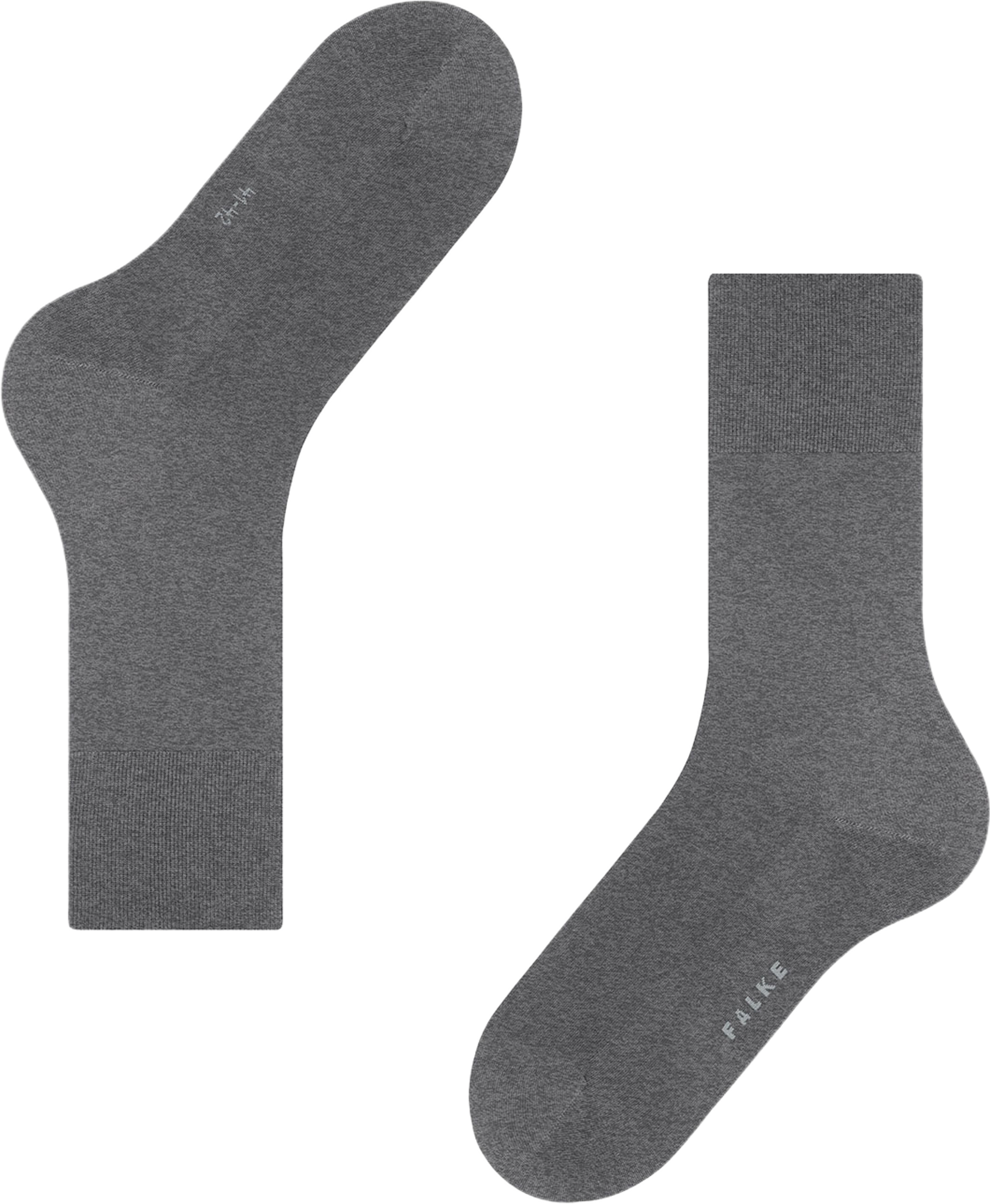 ClimaWool, från Falke, i färgen Light Greymel. Klicka för att öppna bilden i stort format