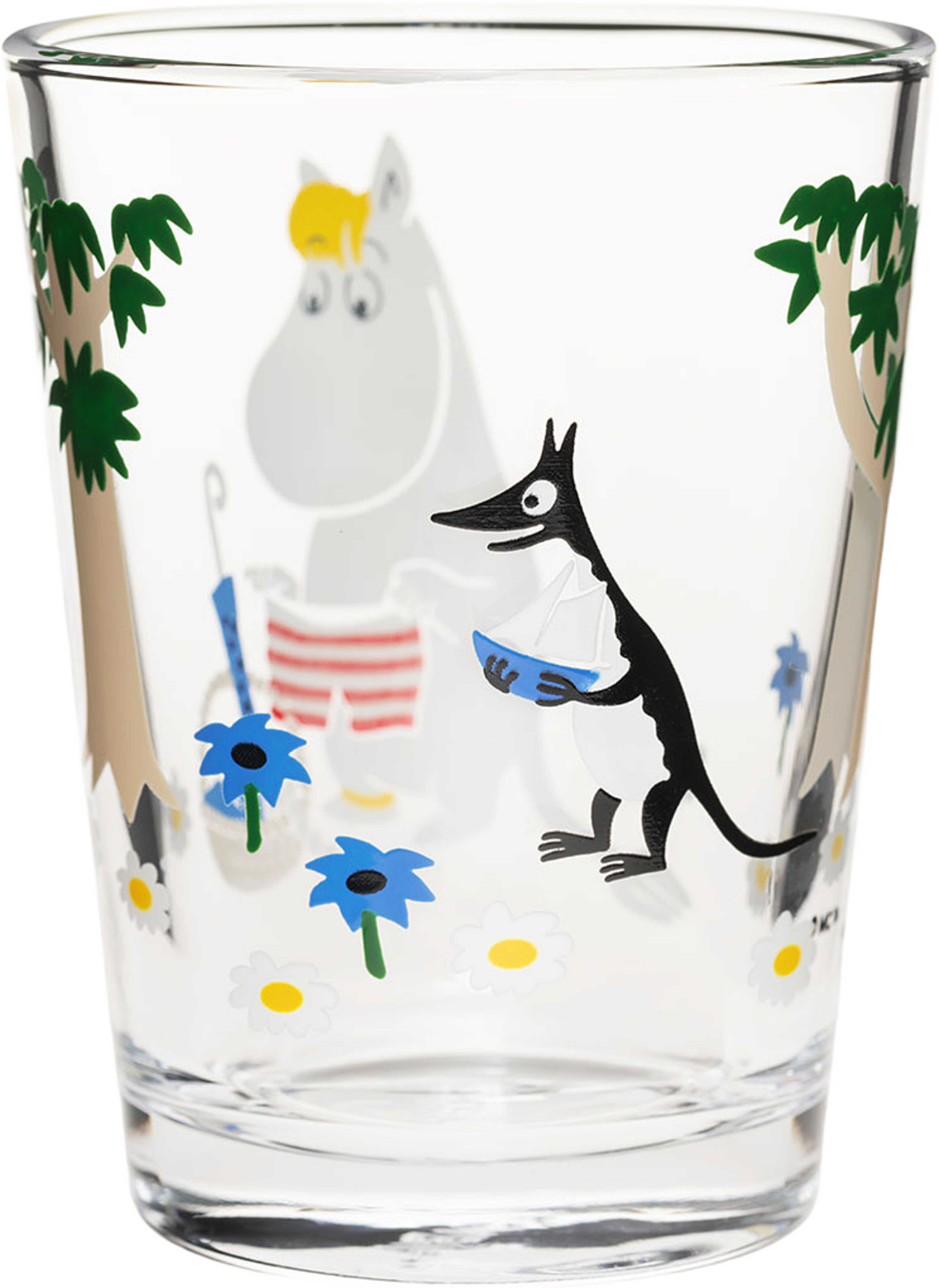 Mumin glas 22cl Vi åker på semester