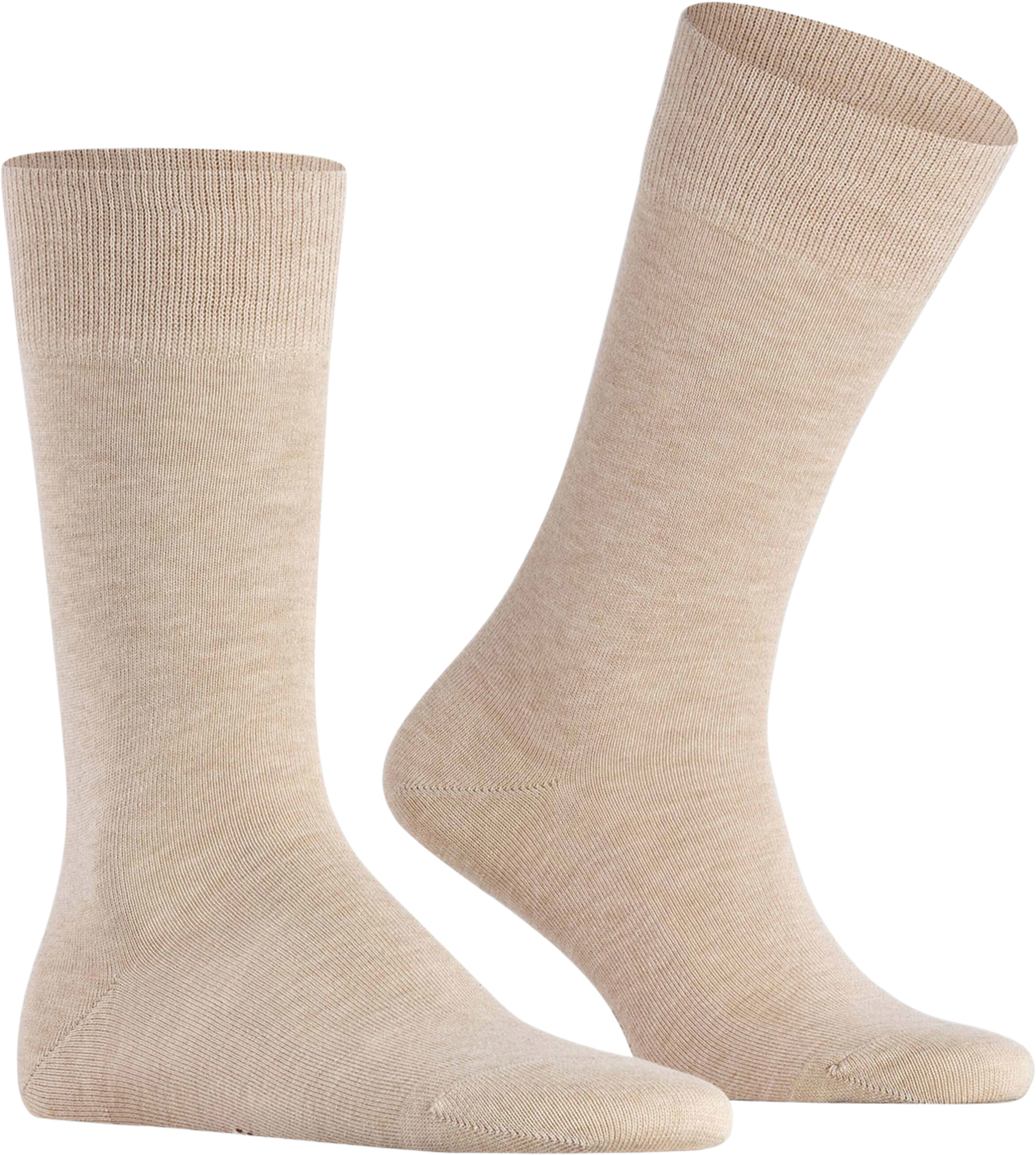 Family Socks, från Falke, i färgen Sand Mel. Klicka för att öppna bilden i stort format