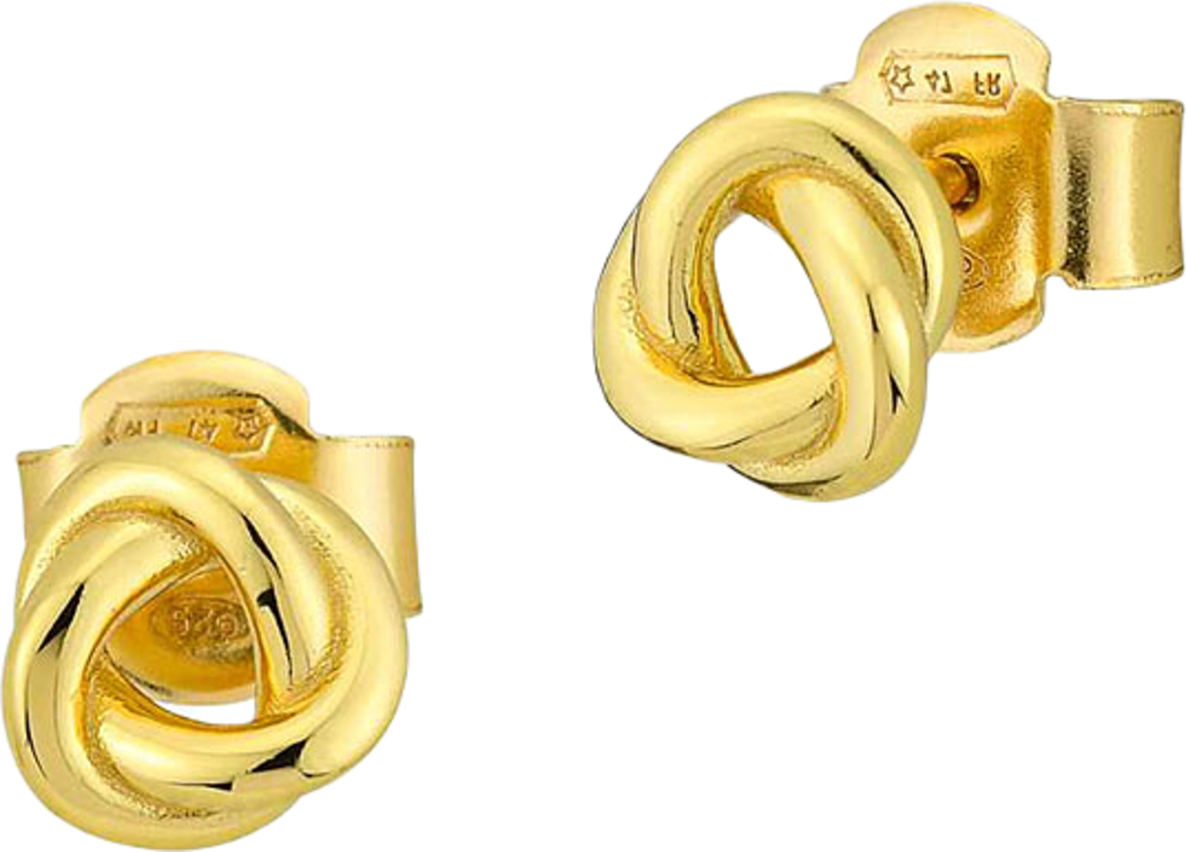 Earrings Round knot