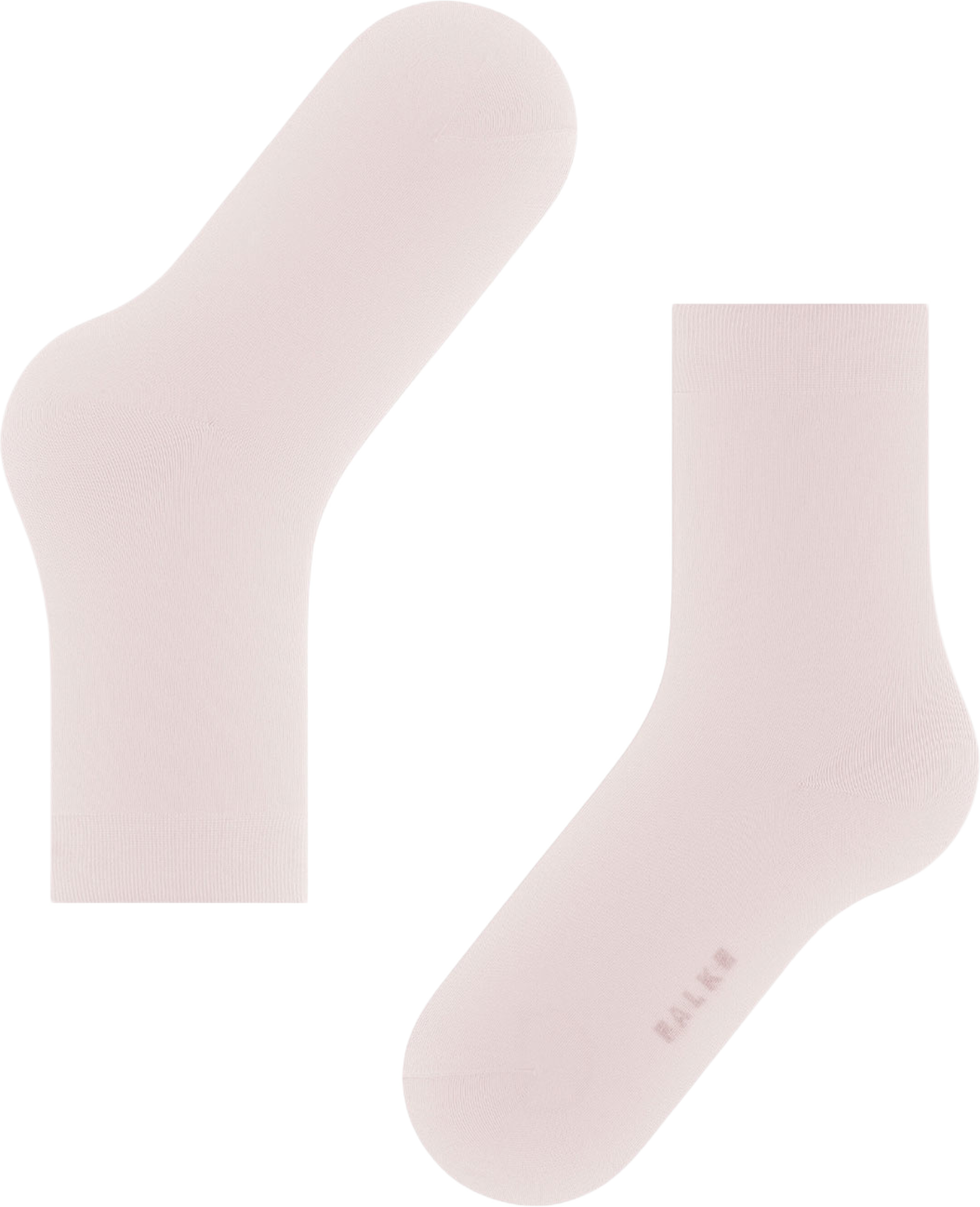 Cotton Touch Socks, från Falke, i färgen Light Pink. Klicka för att öppna bilden i stort format