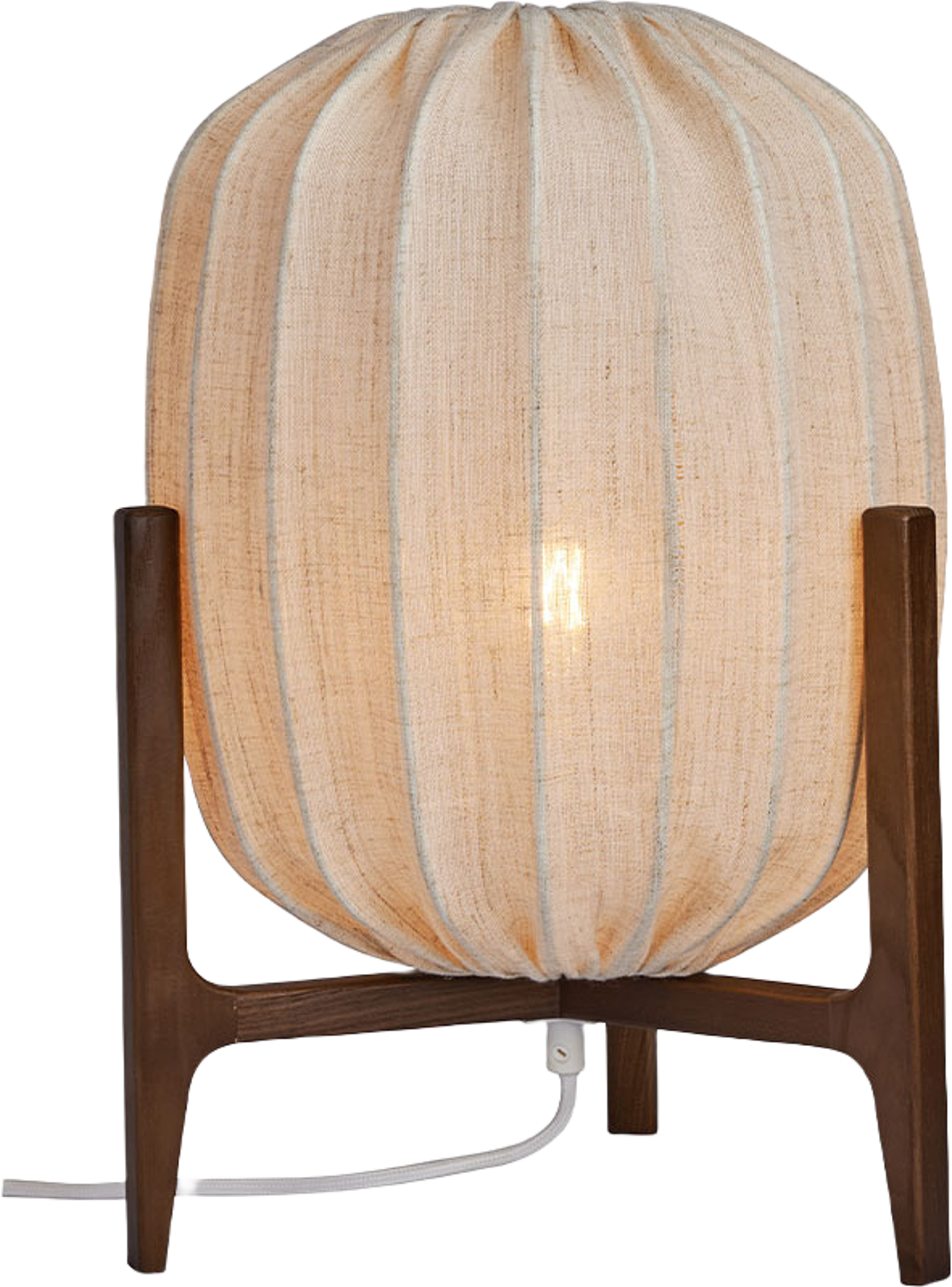 Prisma table Dark ash / Natural