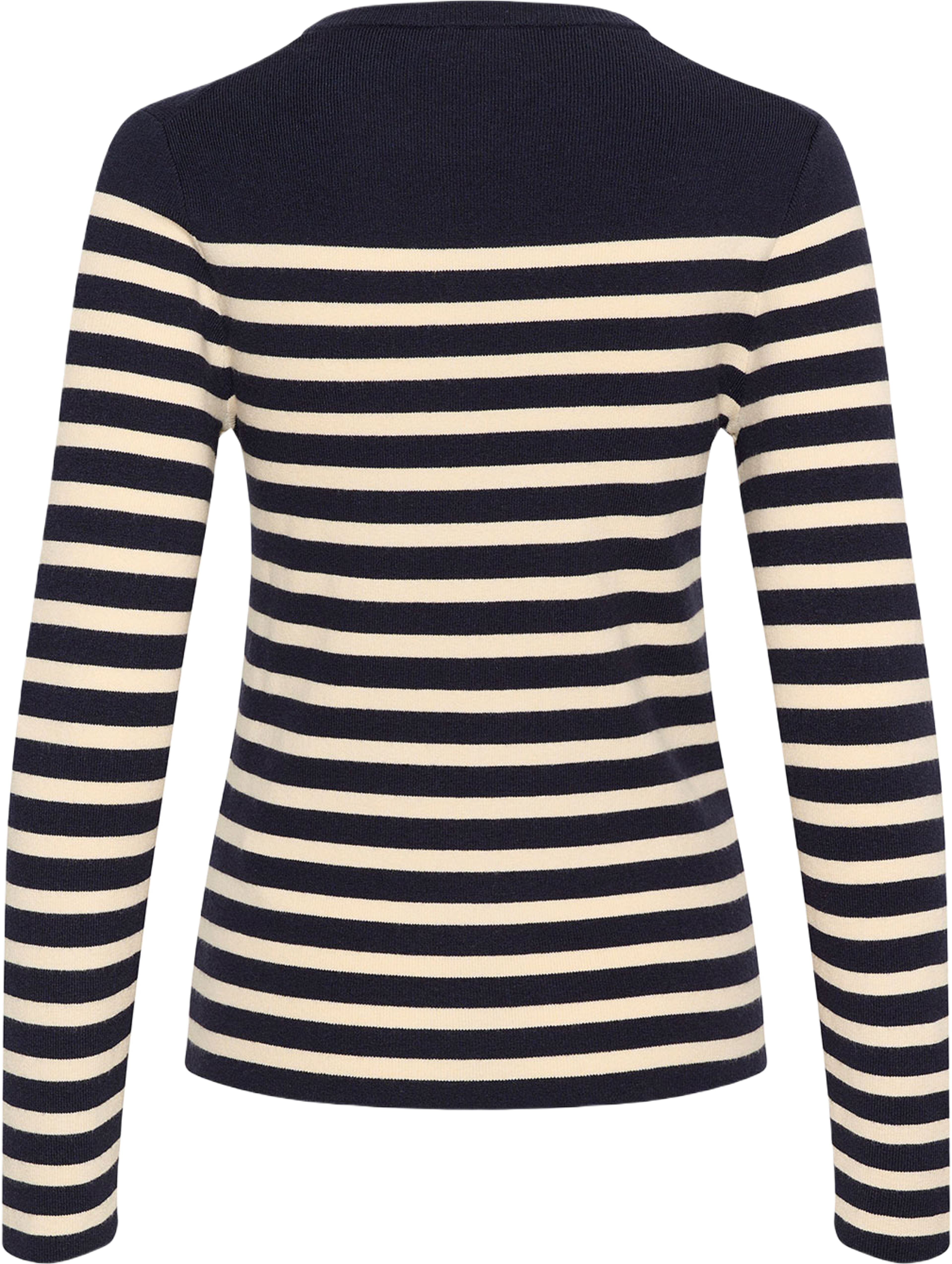 SLPina Striped Tee, från Soaked In Luxury, i färgen Night Sky With White Stripe. Klicka för att öppna bilden i stort format