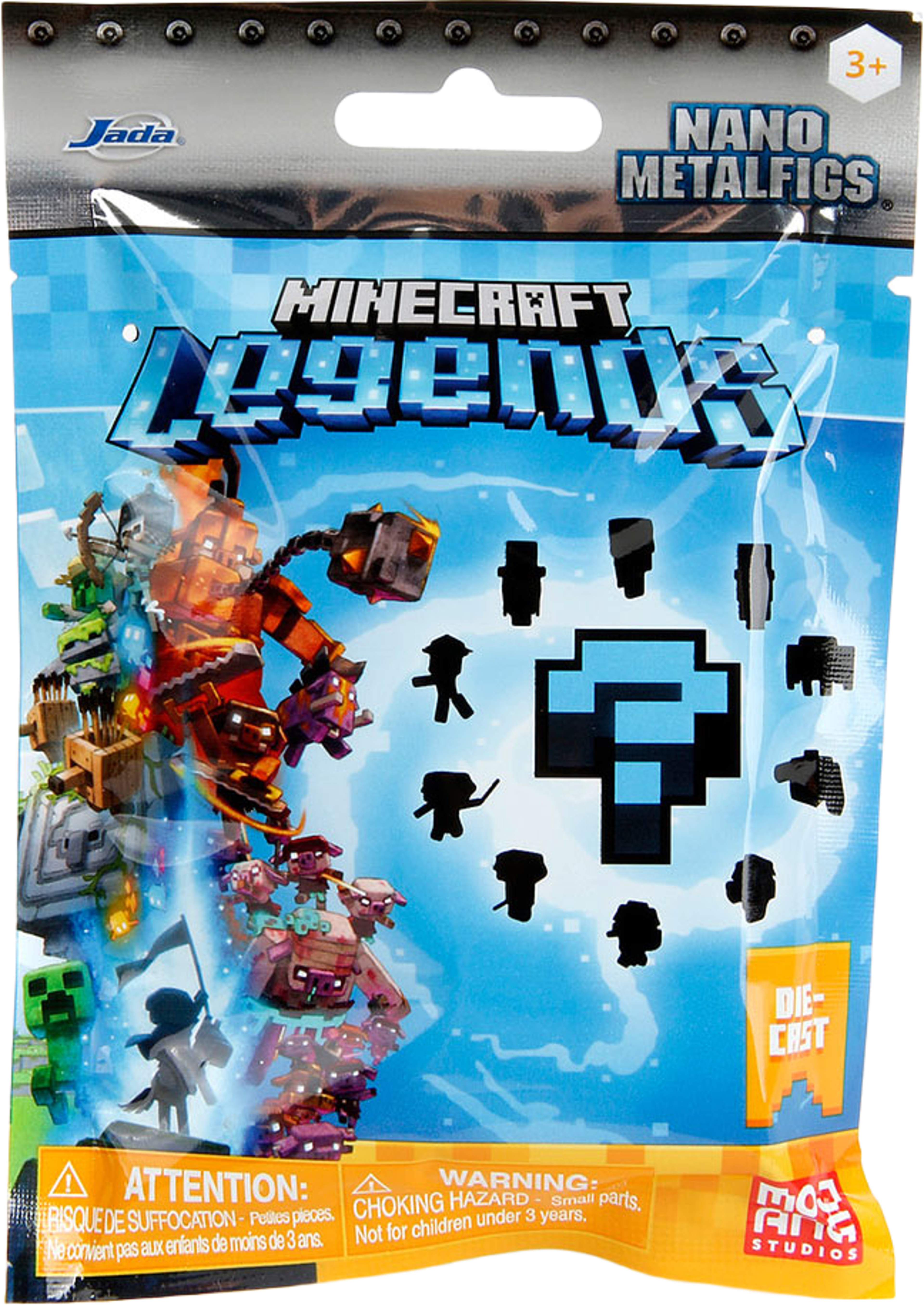 Minecraft Legends Nanofigurer Blind Pack, Wave 2