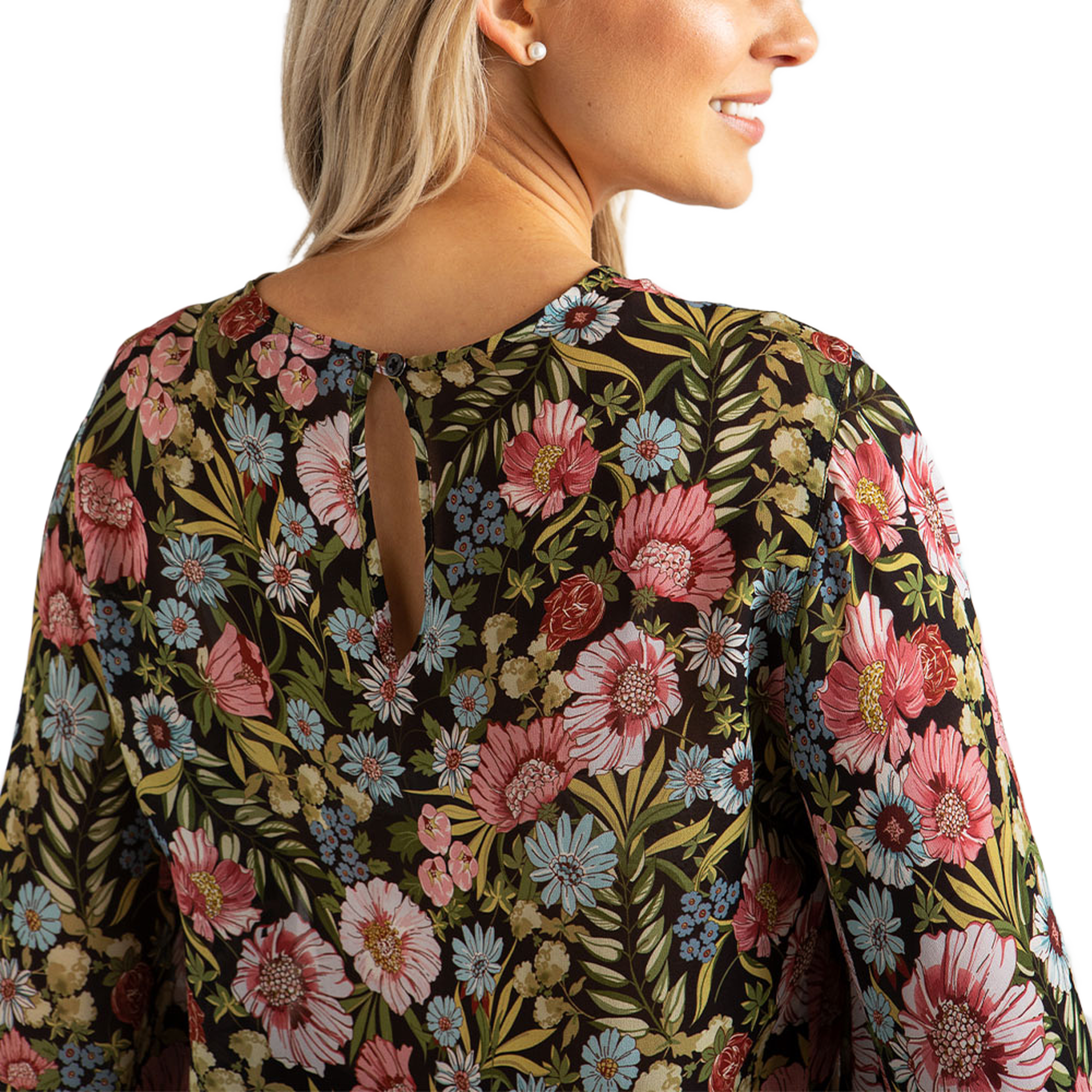 Blommig Blus Amelia Botanical