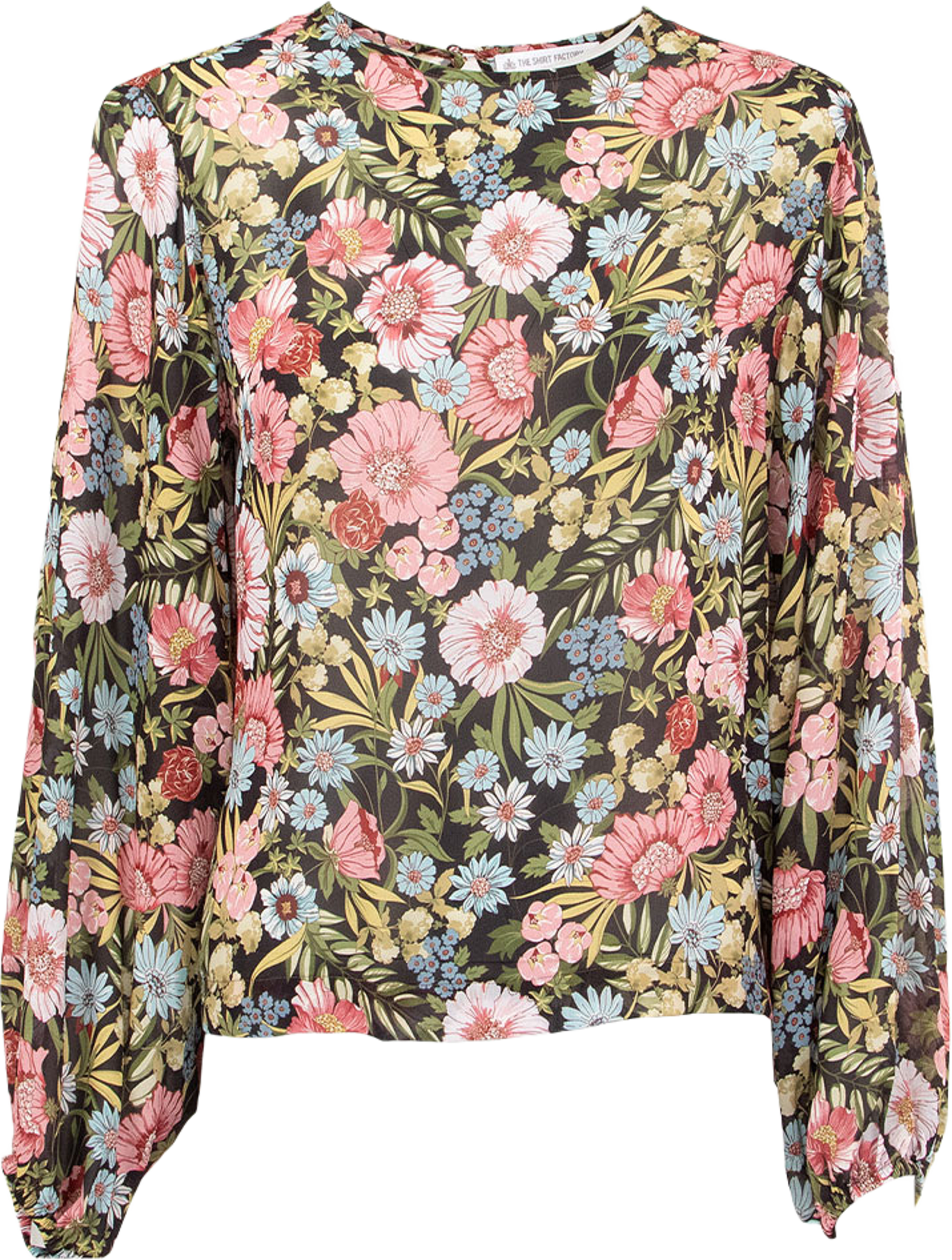 Blommig Blus Amelia Botanical