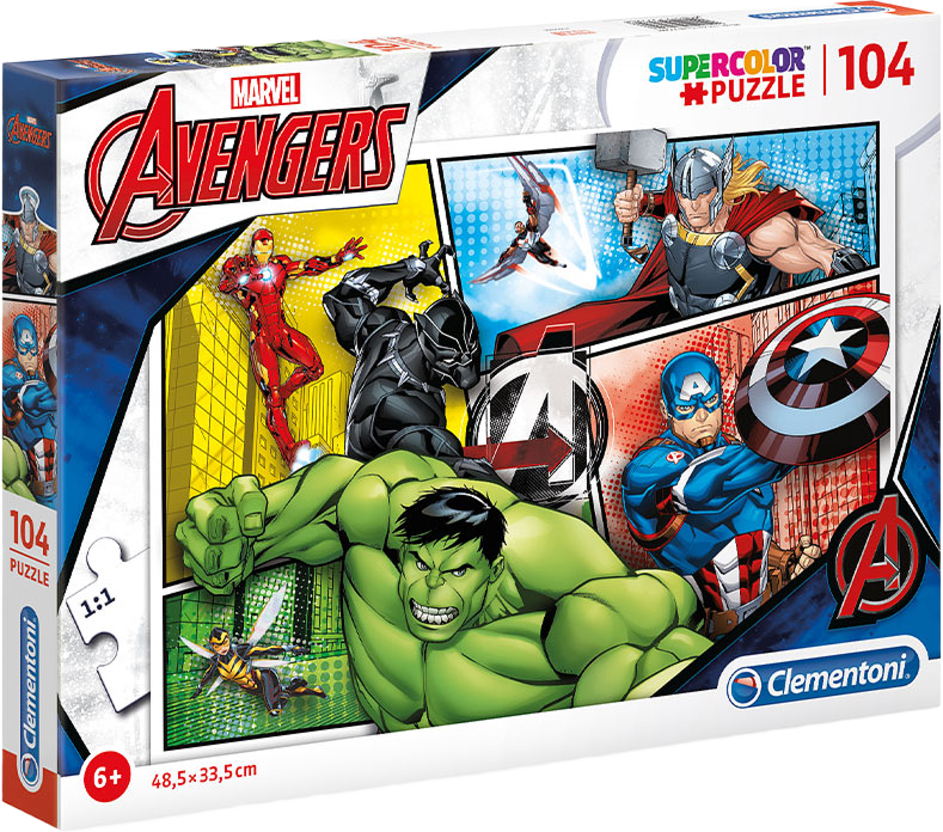 104 pcs Puzzles Kids Avengers