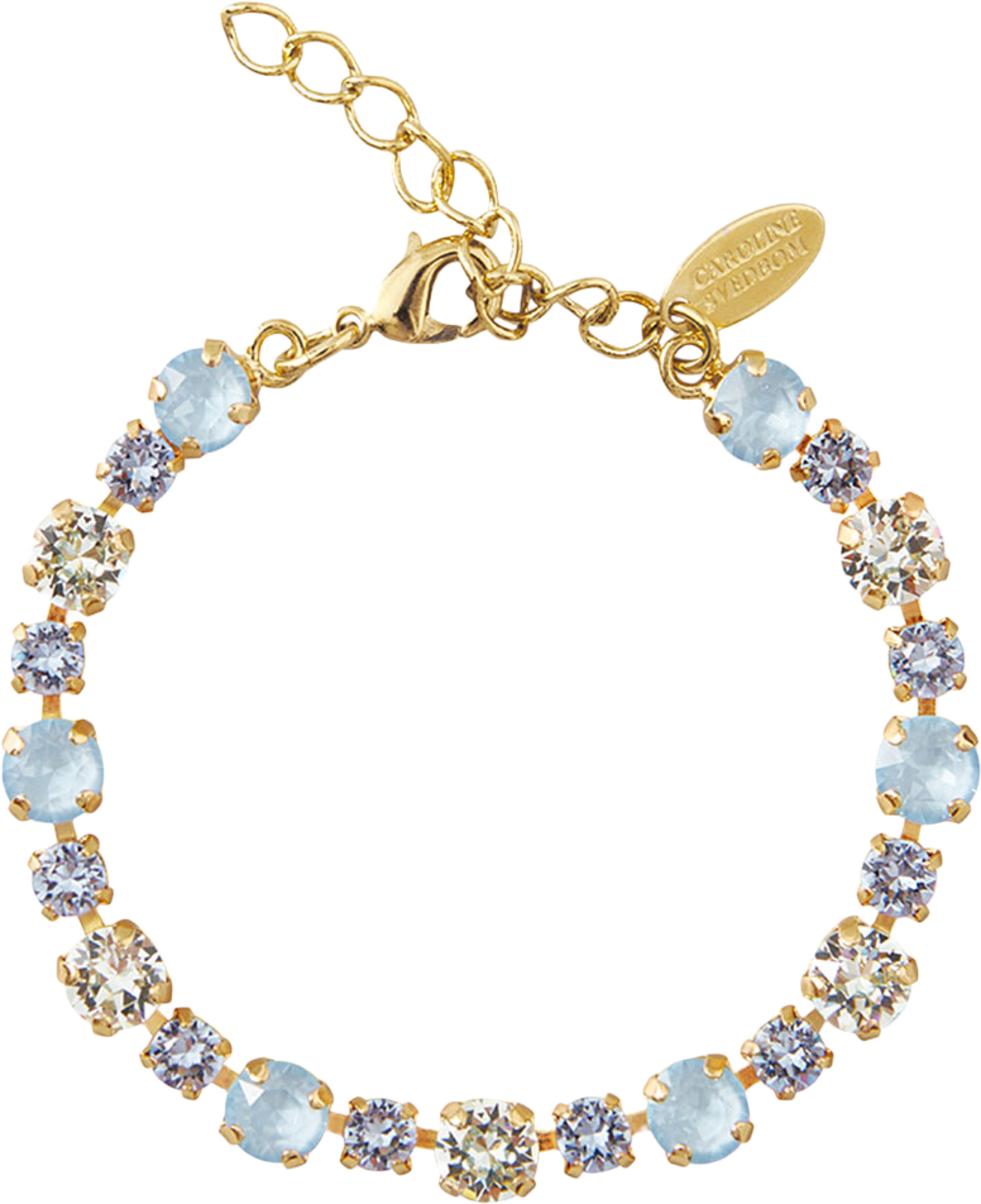 Calanthe Bracelet, från Caroline Svedbom, i färgen Sky Combo. Klicka för att öppna bilden i stort format
