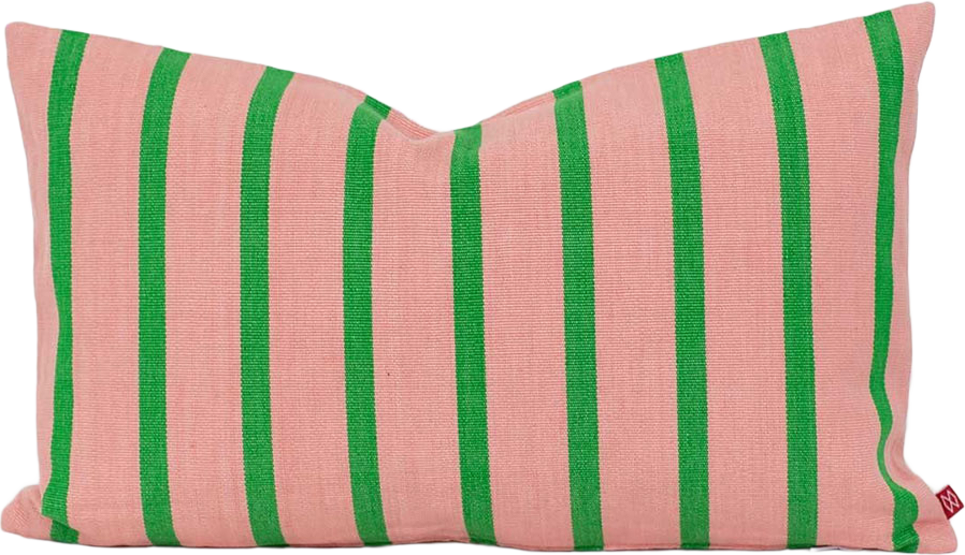 AMERICA Kuddfodral 30x50, rosa/grön