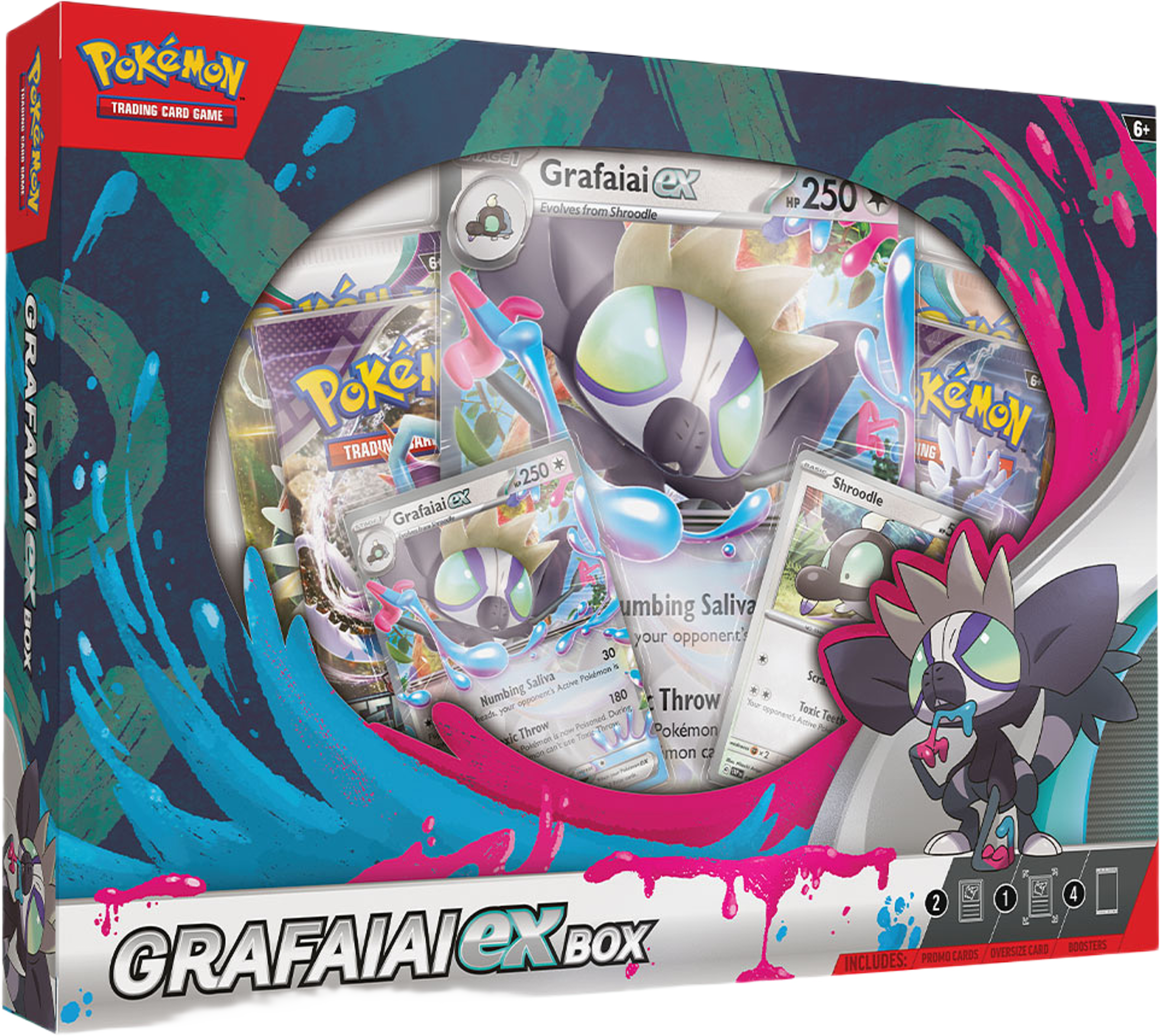 Pokémon Grafaiai ex Box