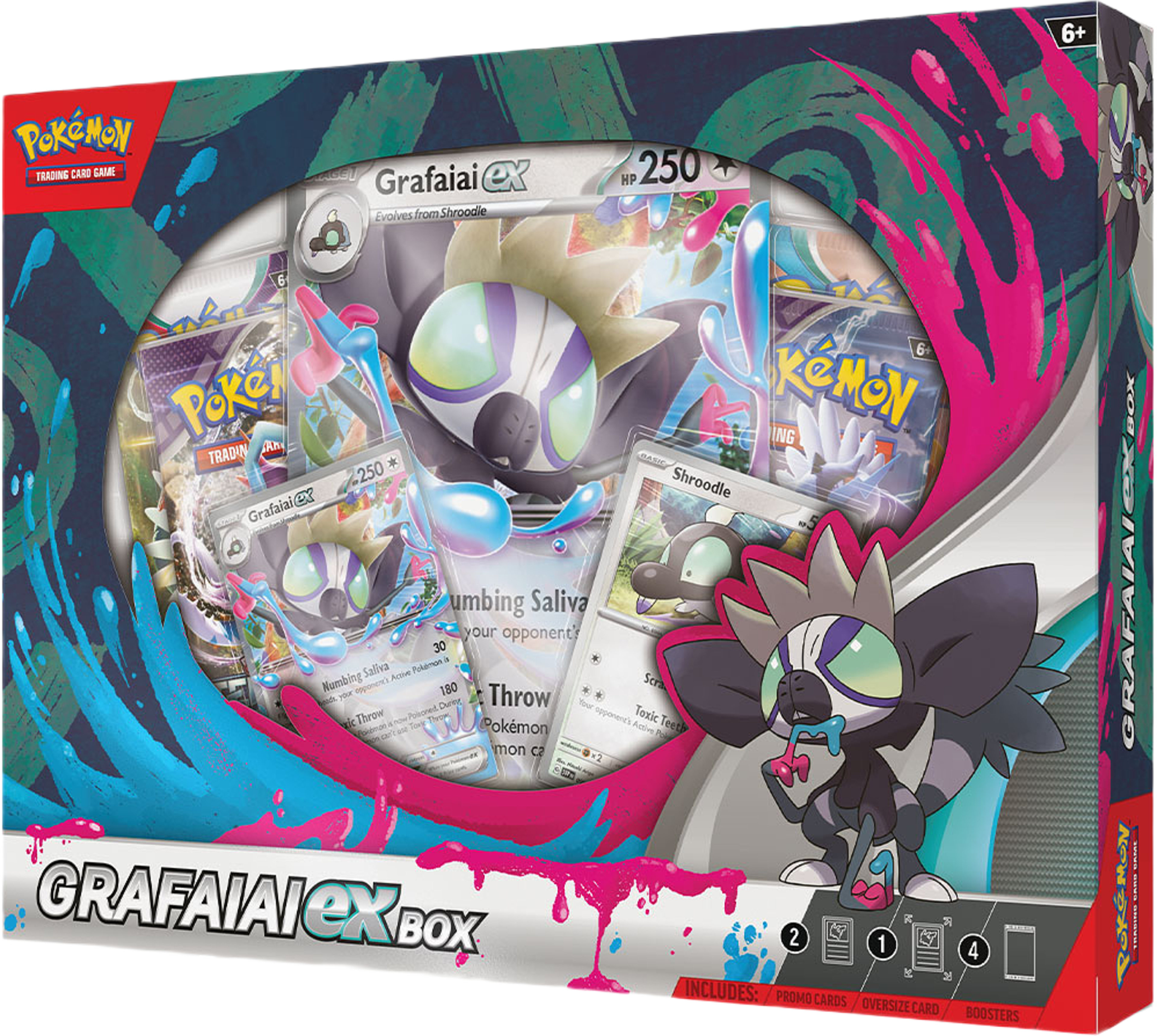 Pokémon Grafaiai ex Box