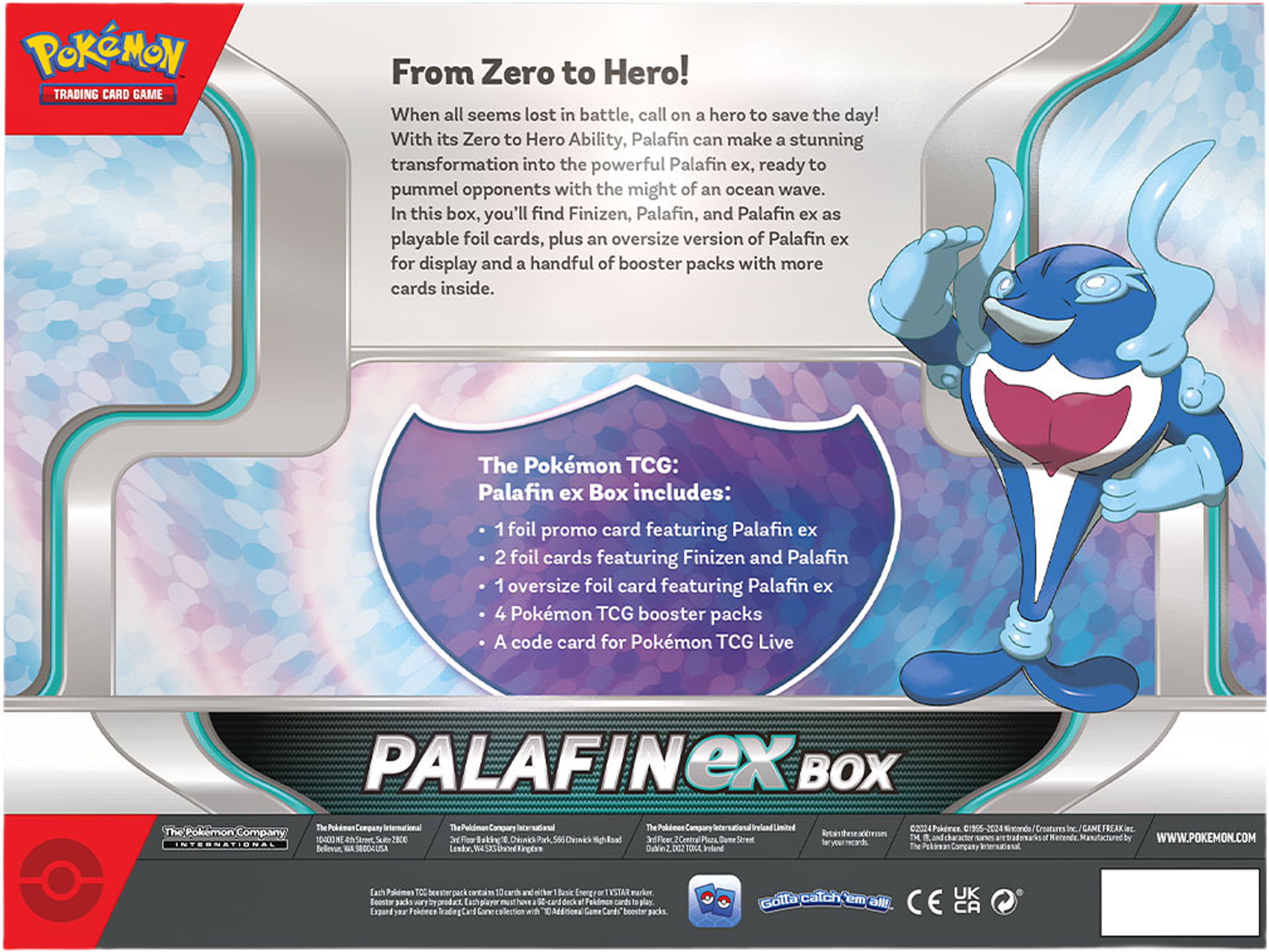 Pokémon Palafin ex Box
