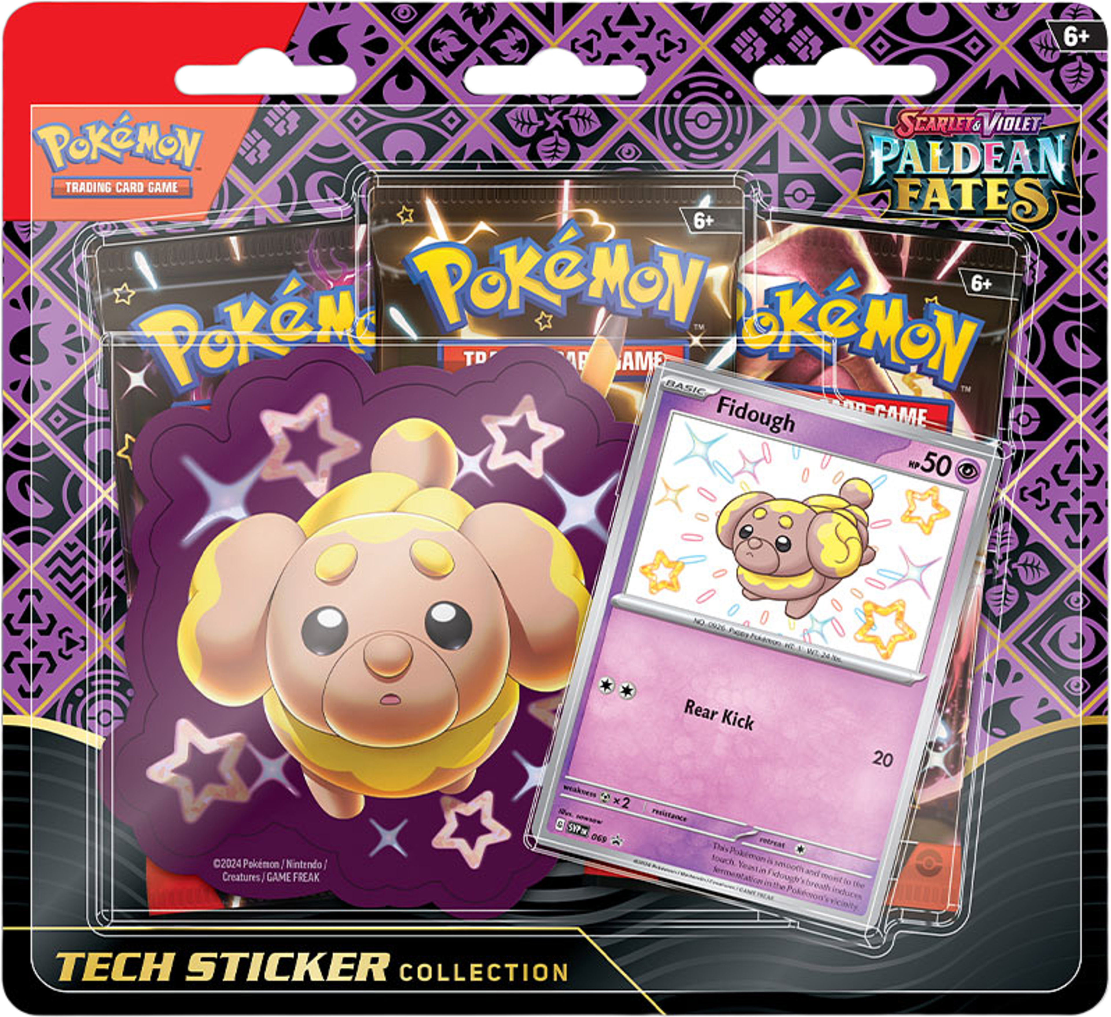 Pokémon Paldean Fates Tech Sticker