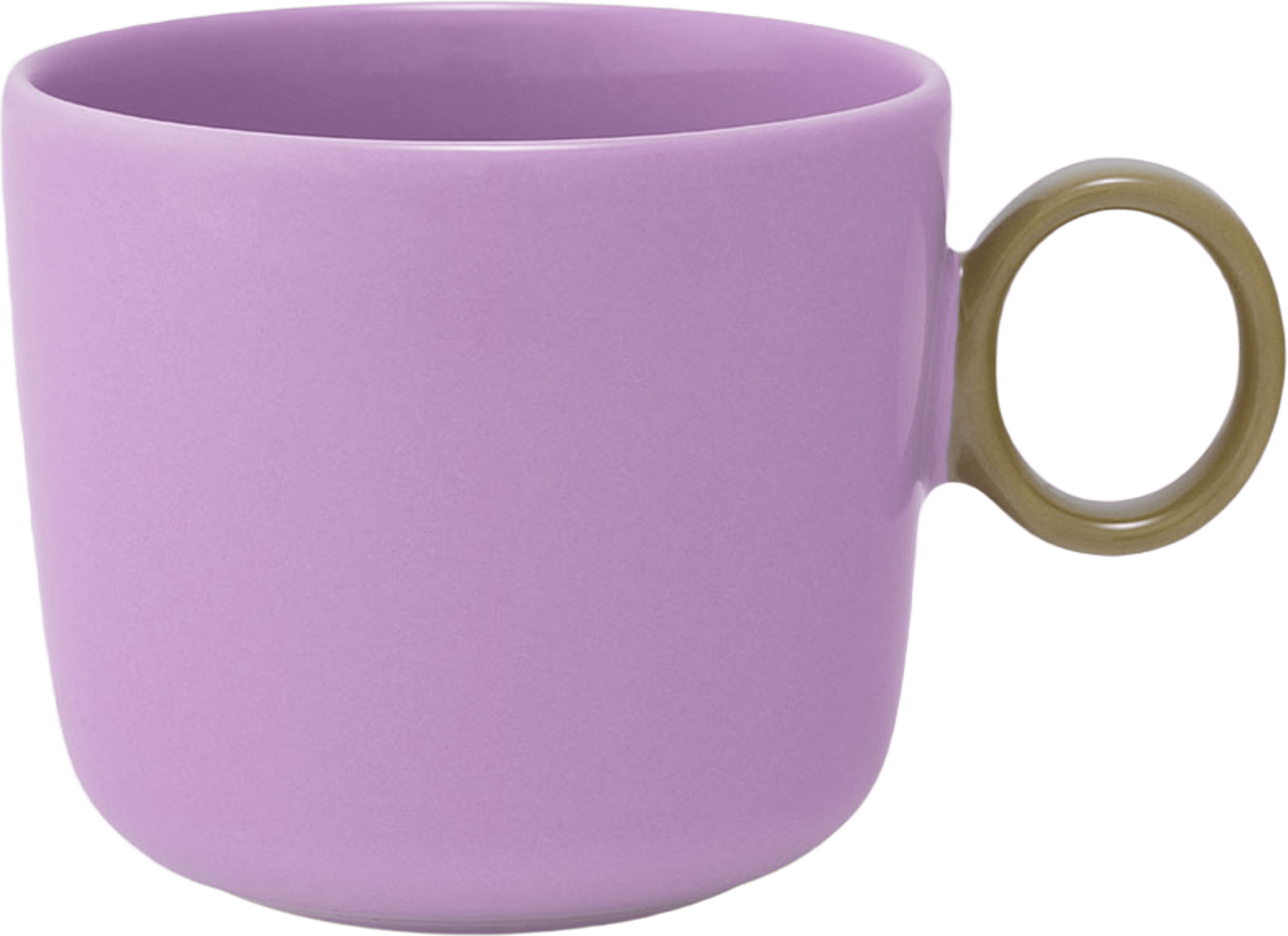 Play mugg 0,35l, från Iittala, i färgen Lila/Oliv. Klicka för att öppna bilden i stort format