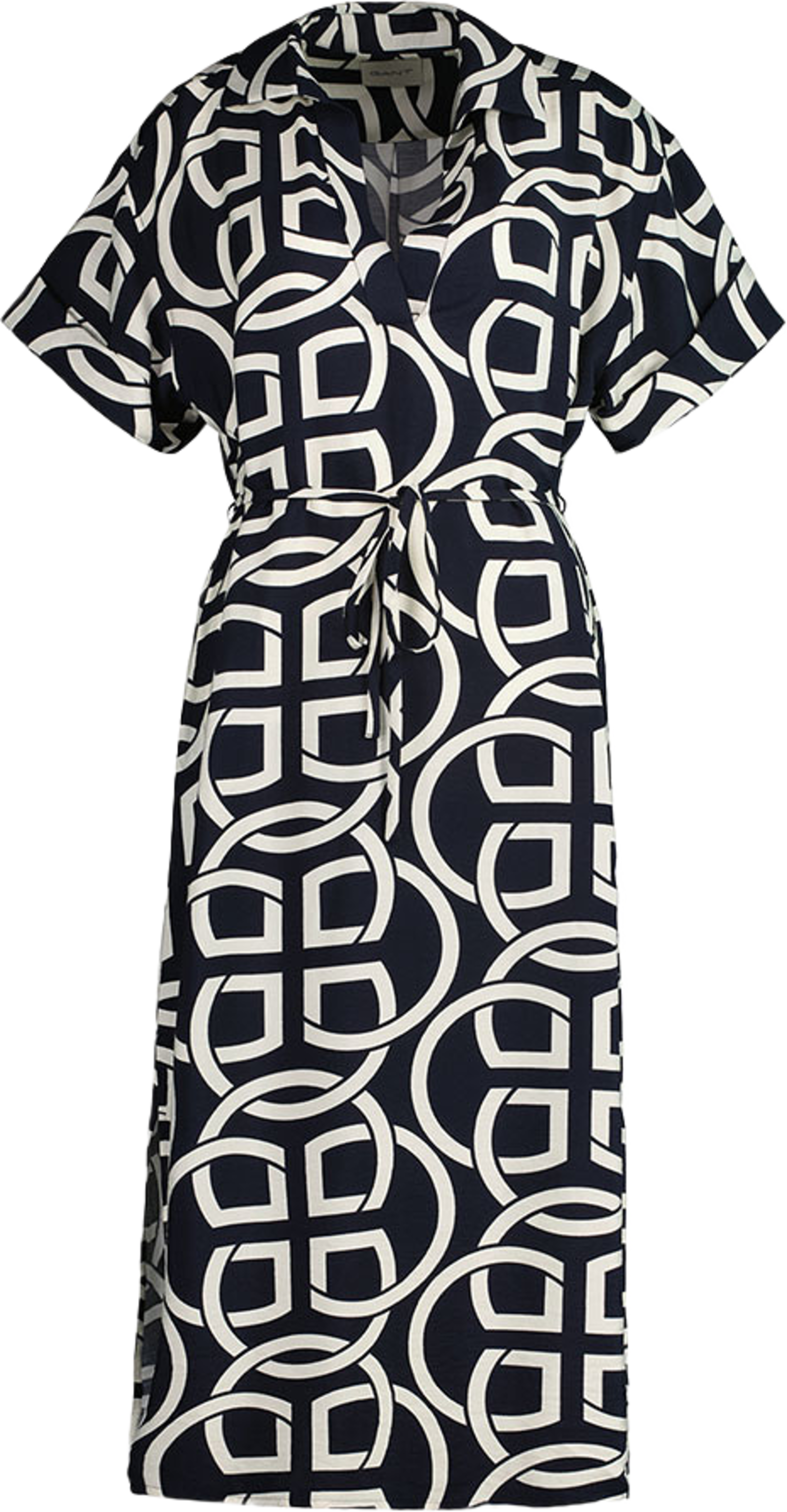 REL MONOGRAM PRINT SS CAFTAN