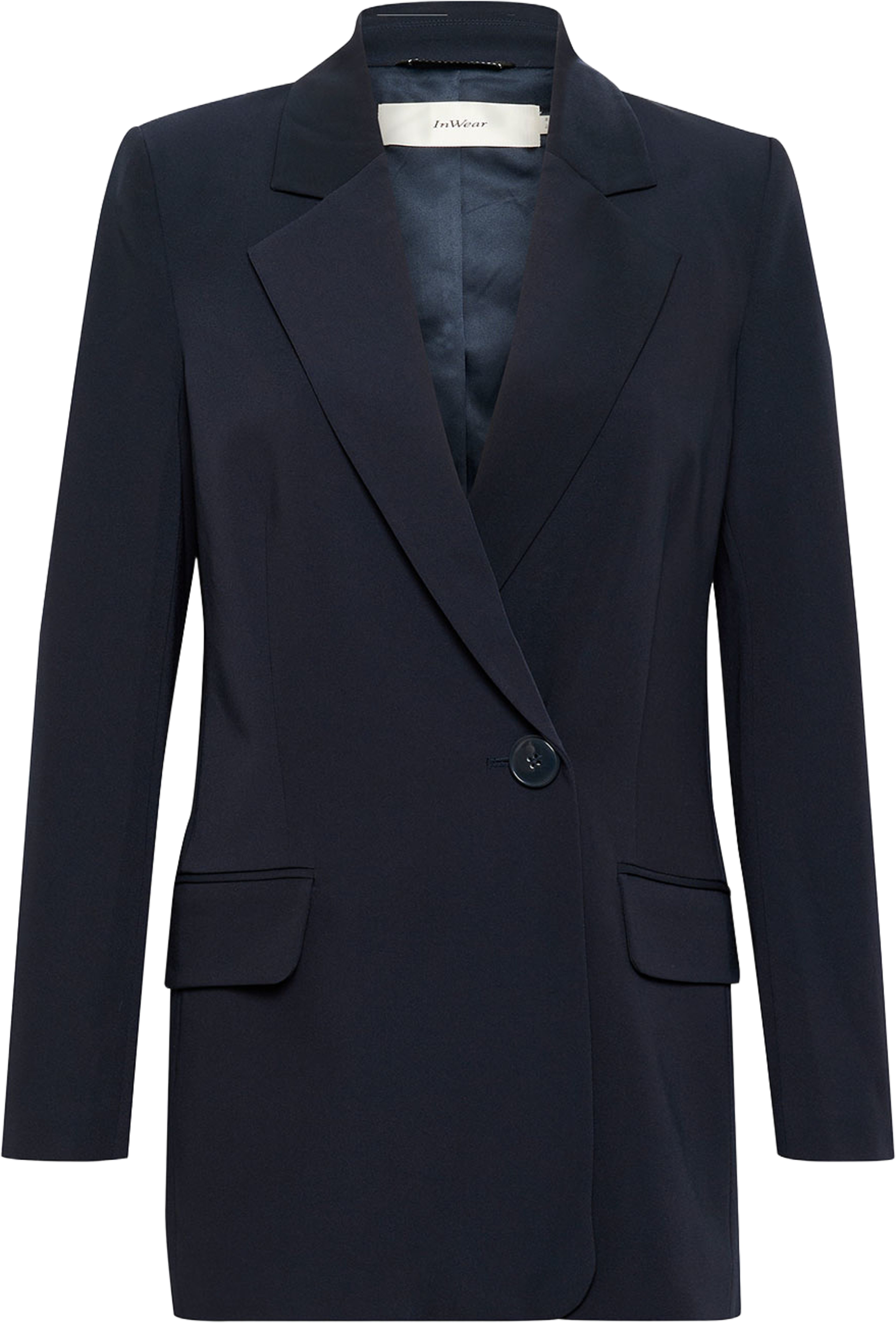 AdianIW Blazer, från Inwear, i färgen Marine Blue. Klicka för att öppna bilden i stort format
