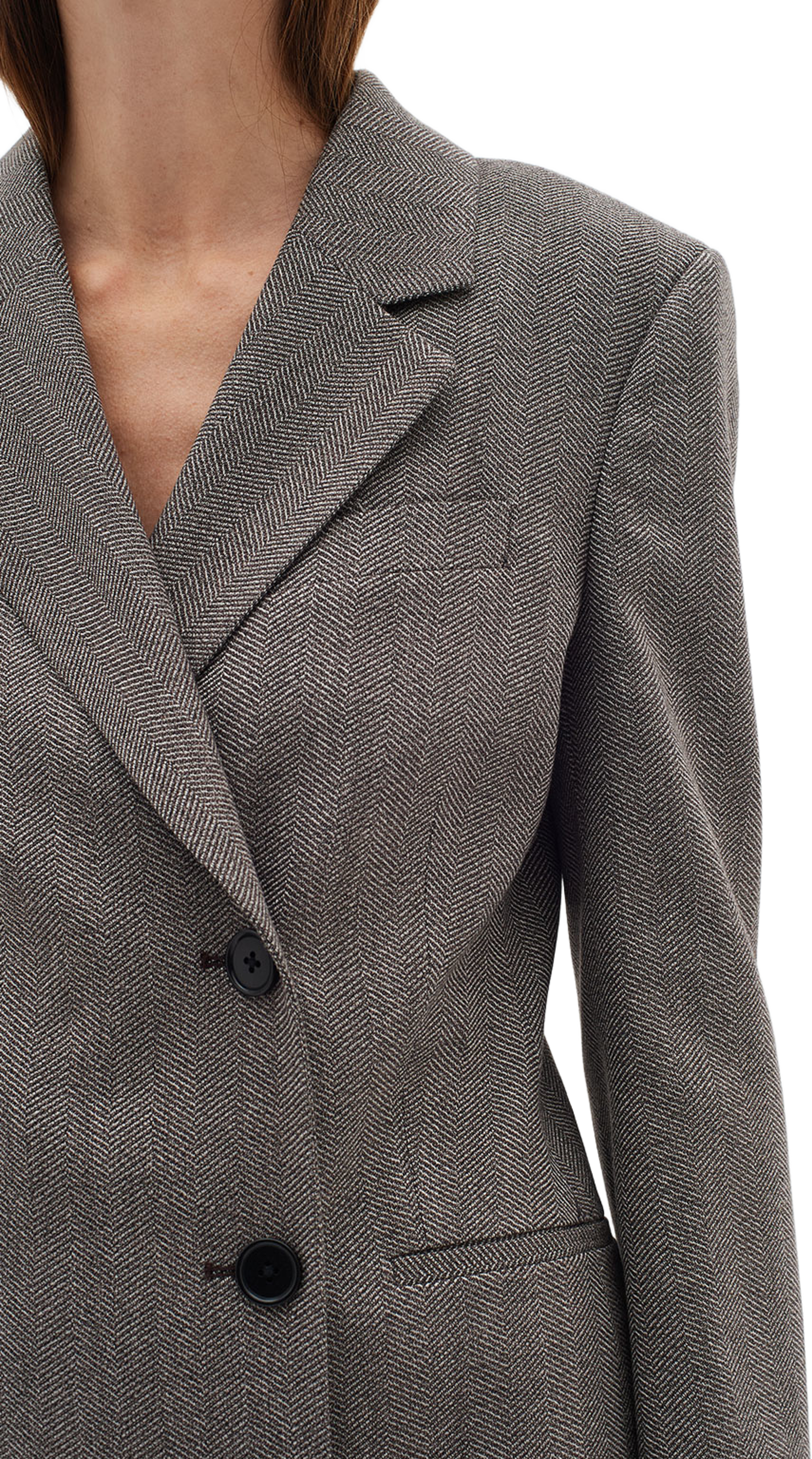 KahlaIW Blazer, från Inwear, i färgen Brown Puce.