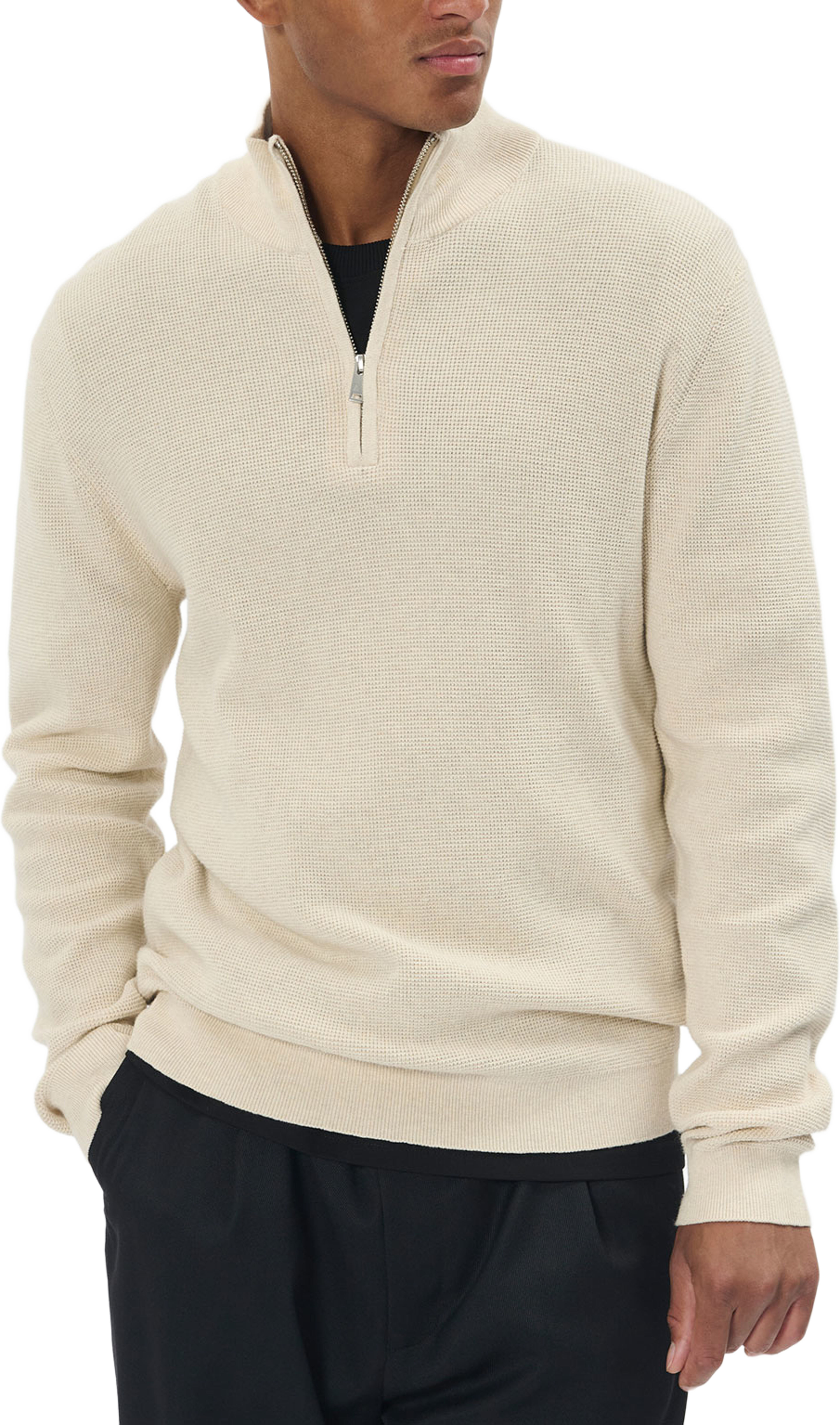 MAlagoon Pullover, från Matinique, i färgen Oyster Gray Melange.