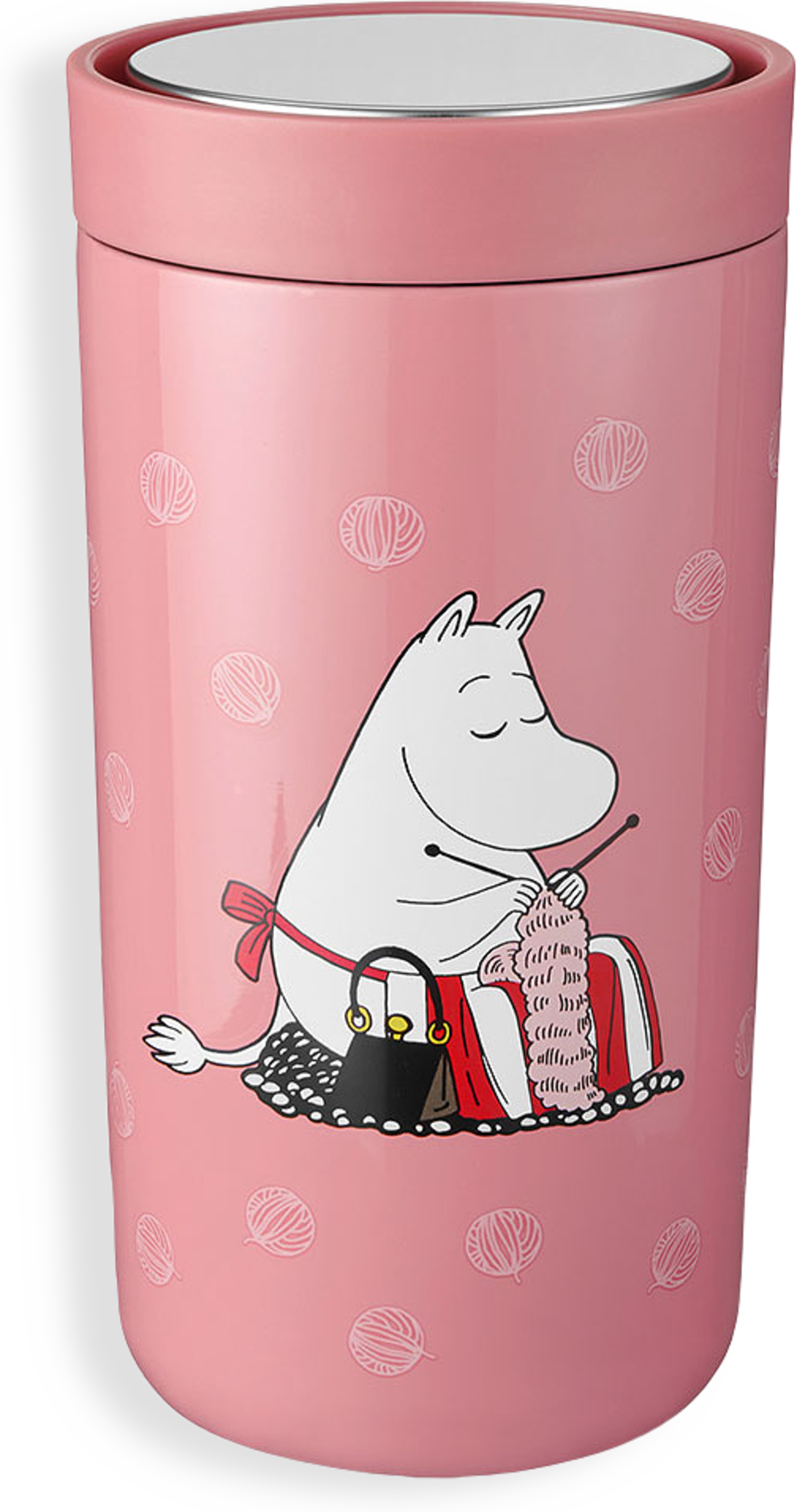 To Go Click termosmugg 0.2 l. Moomin knitting