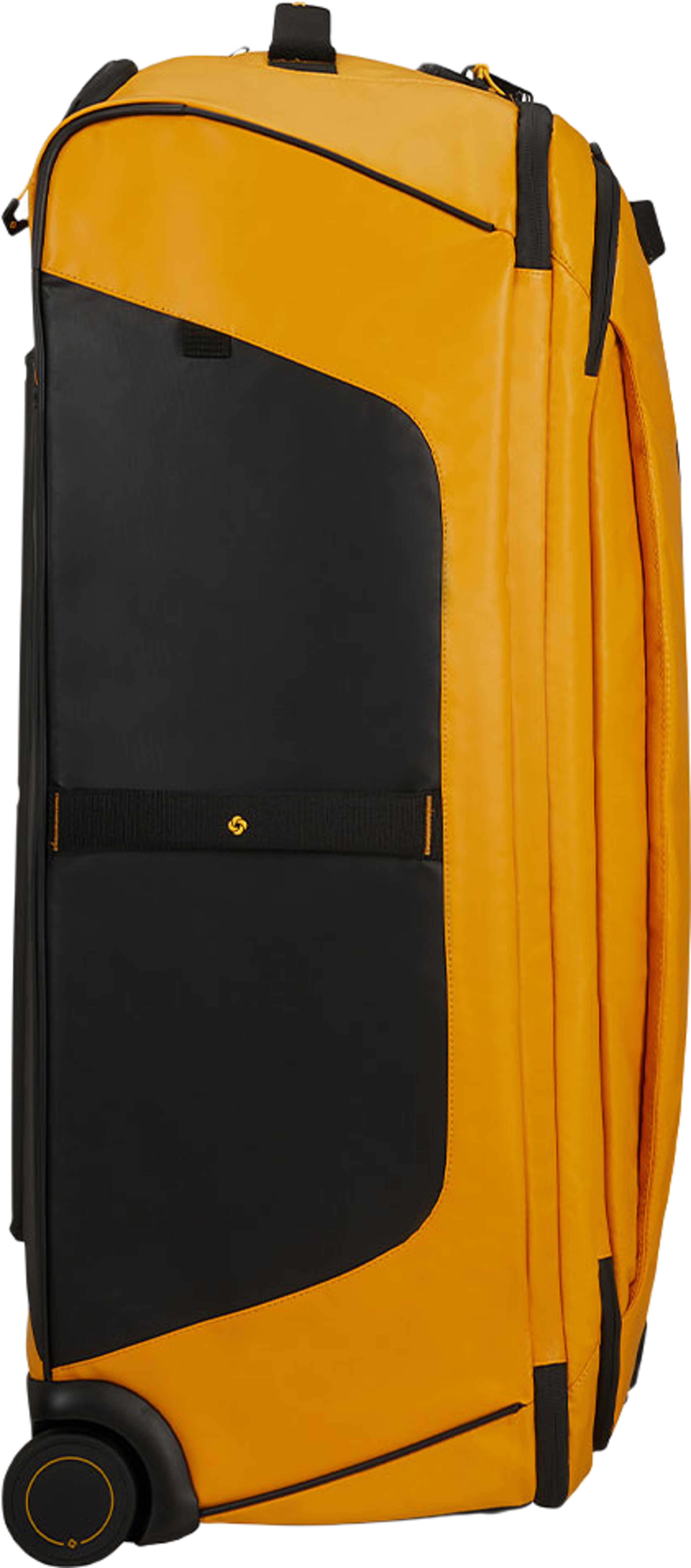 Ecodiver Duffle med hjul 79 cm, från Samsonite, i färgen Yellow. Klicka för att öppna bilden i stort format