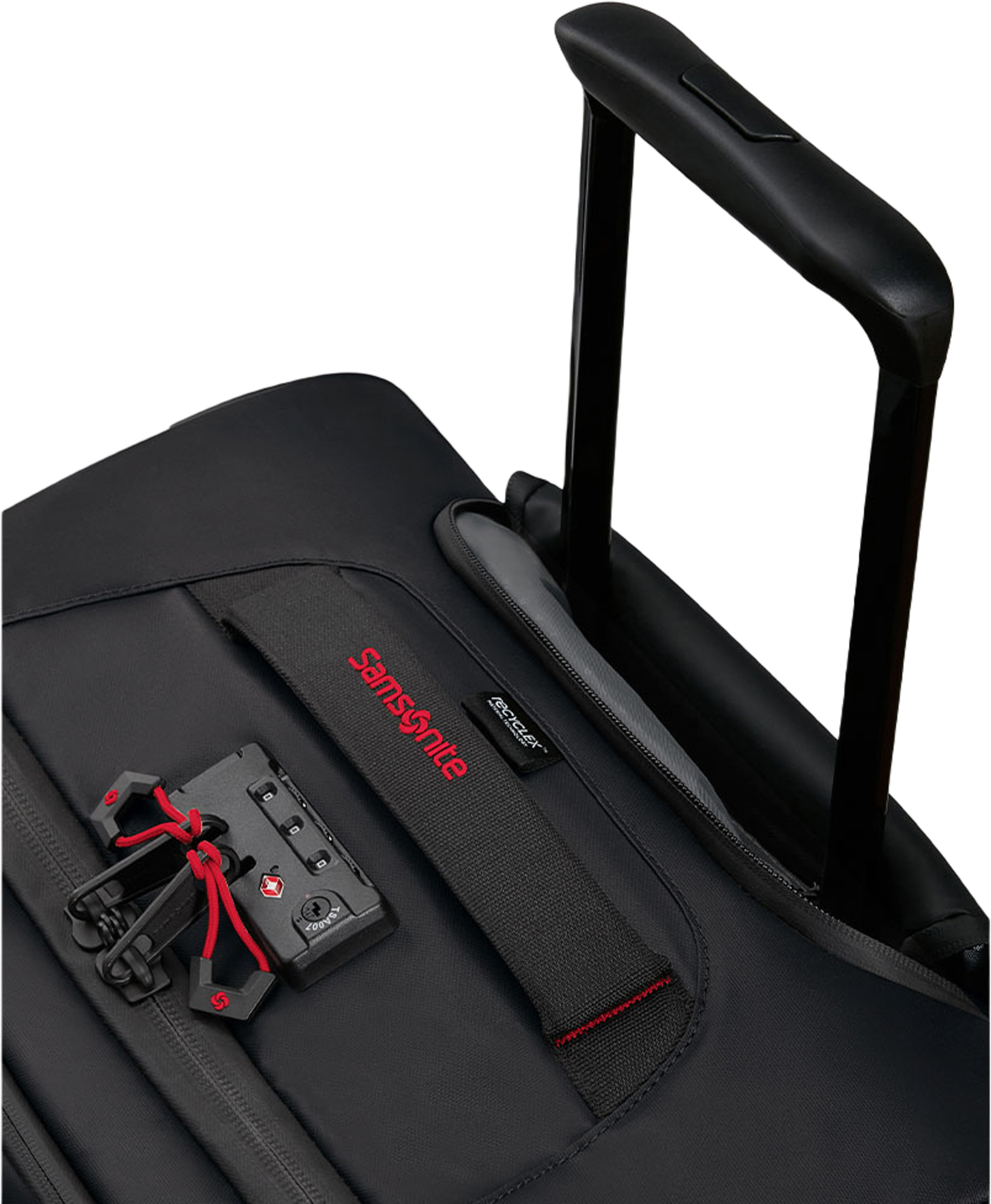 Ecodiver Ryggsäck/ Duffle med hjul 55 cm, från Samsonite, i färgen Black. Klicka för att öppna bilden i stort format