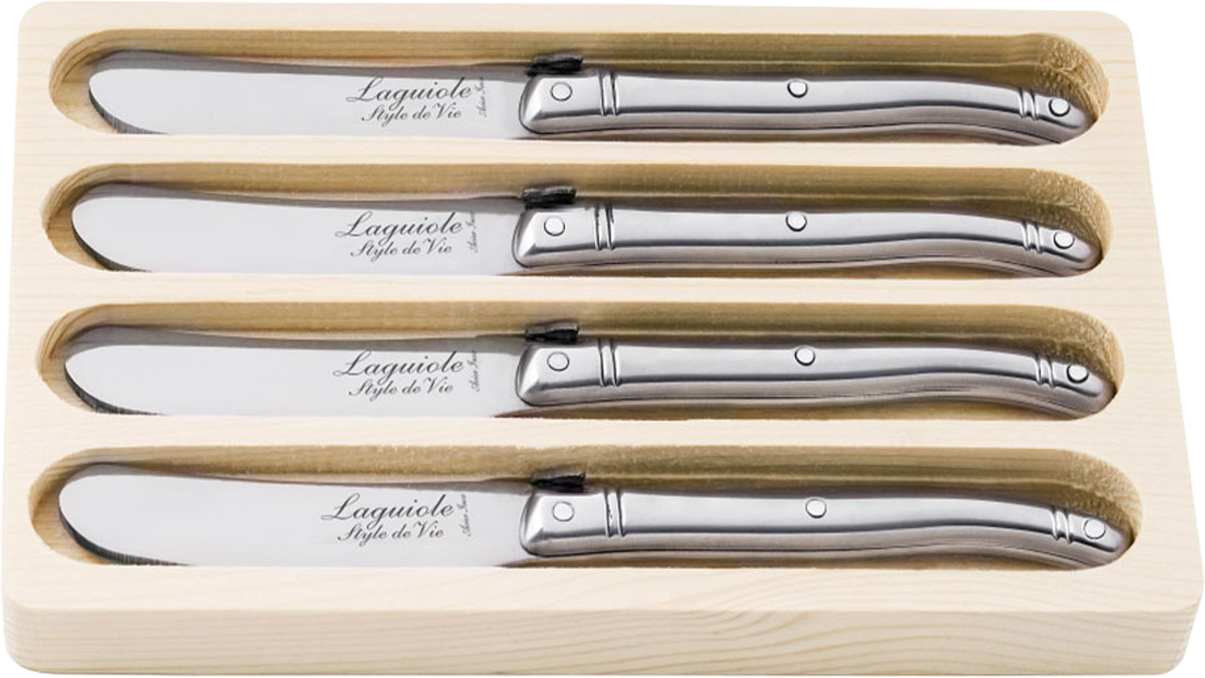 Style de Vie Smörkniv 4 set Laguiole
