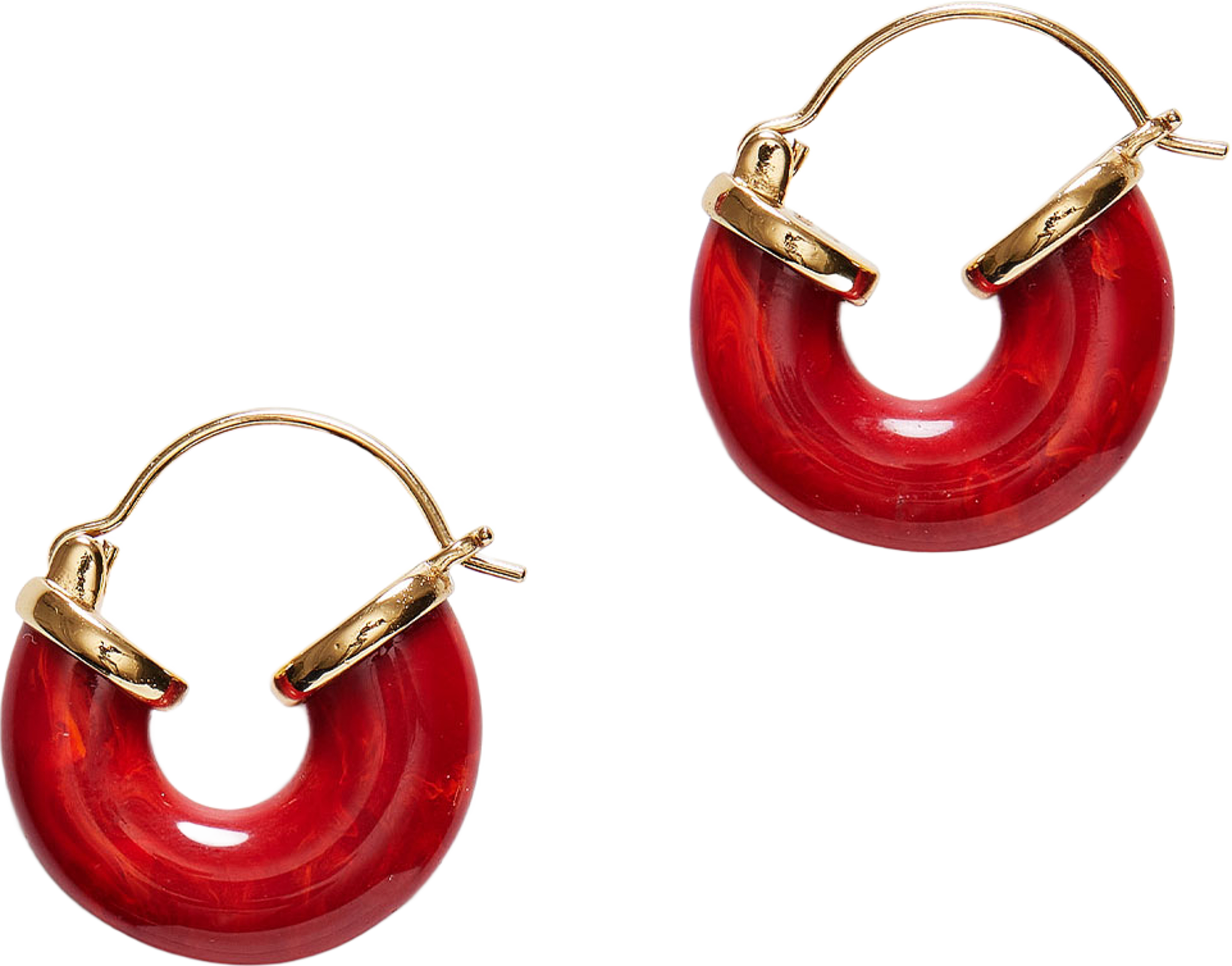 Petit Swell Hoop - Bright Red