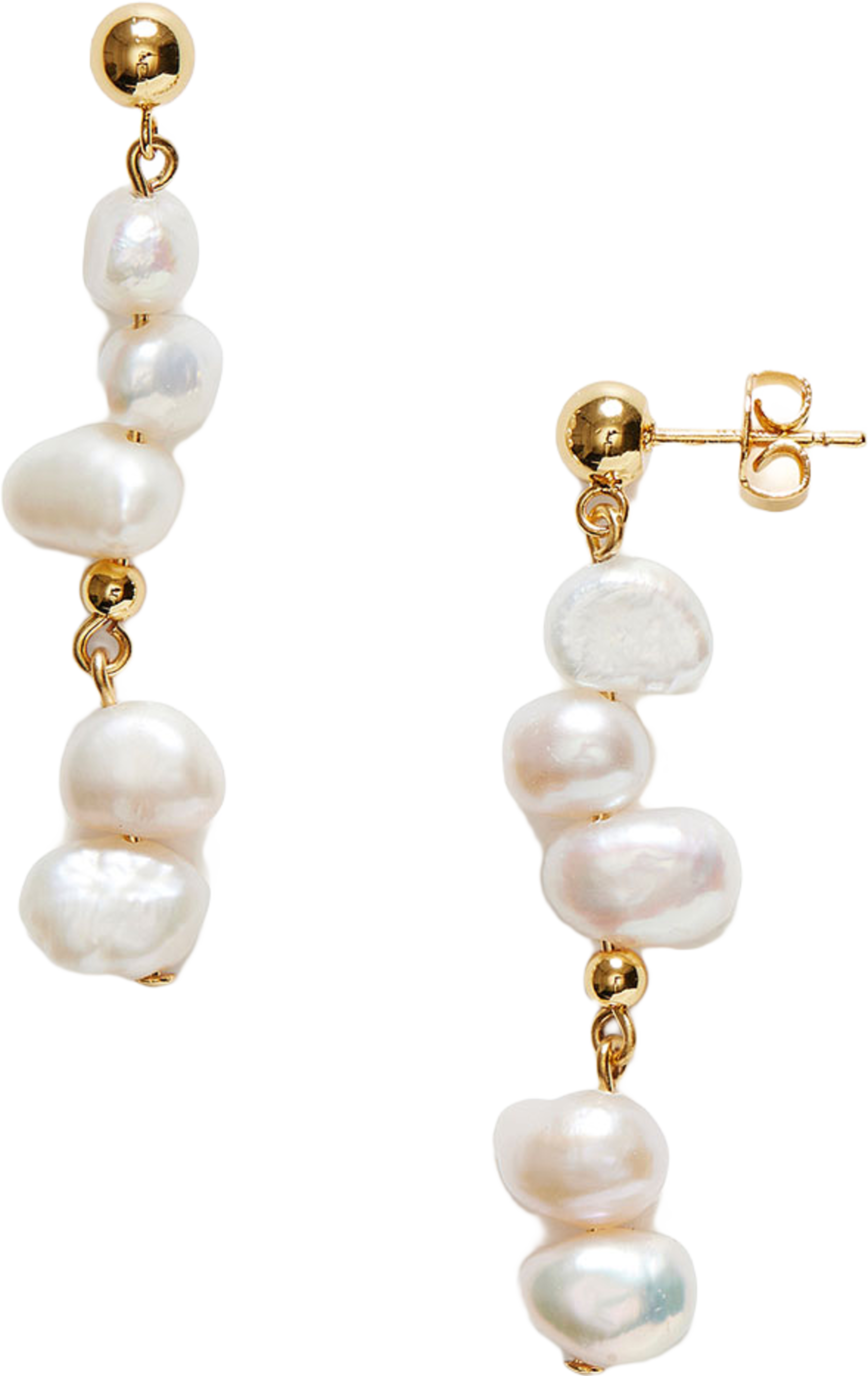Pearly Drop Earring