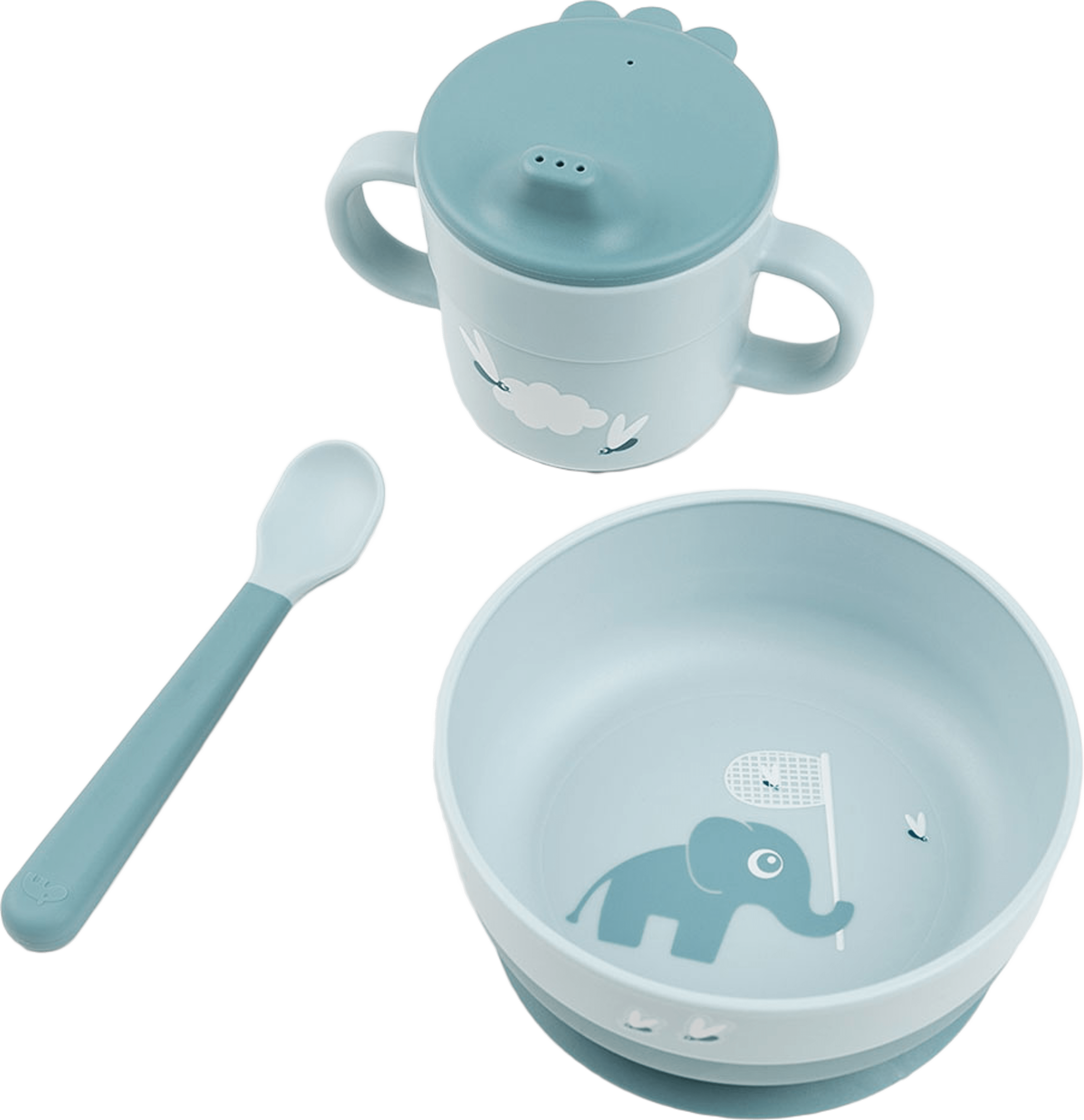 Foodie first meal set Elphee Blue