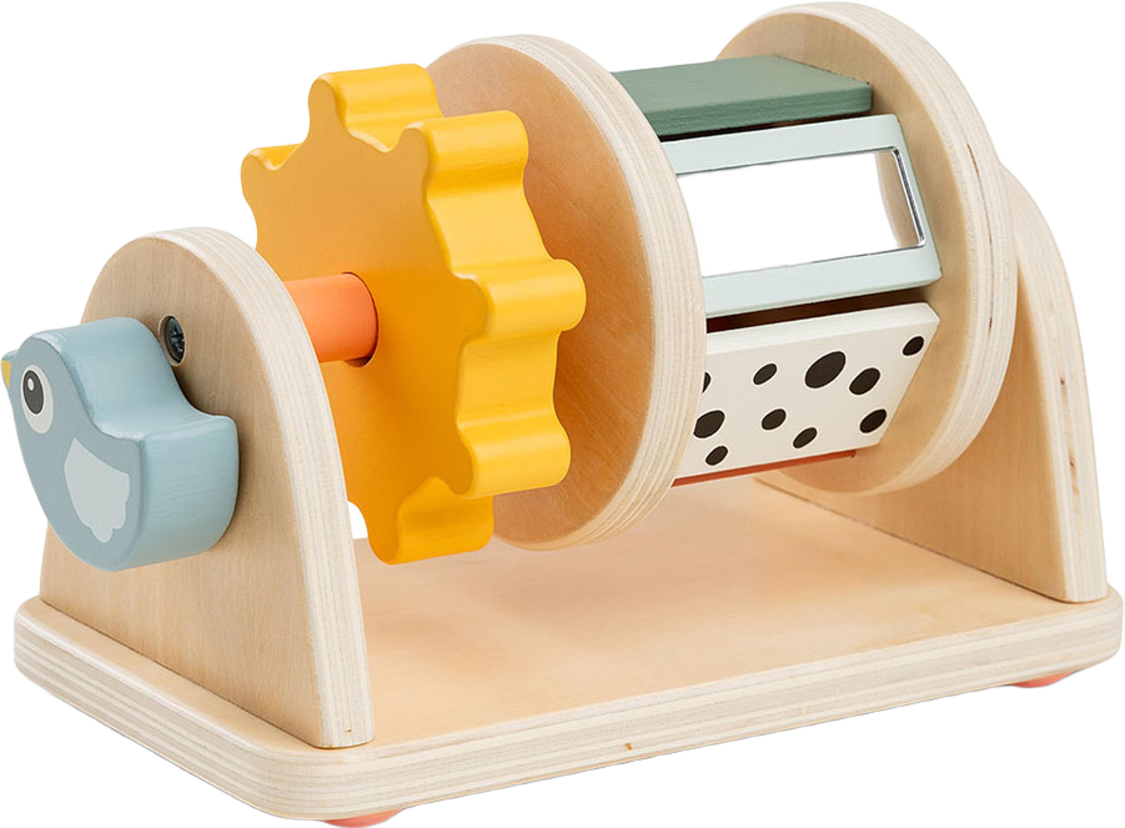 Spinner activity toy Birdee Colour mix