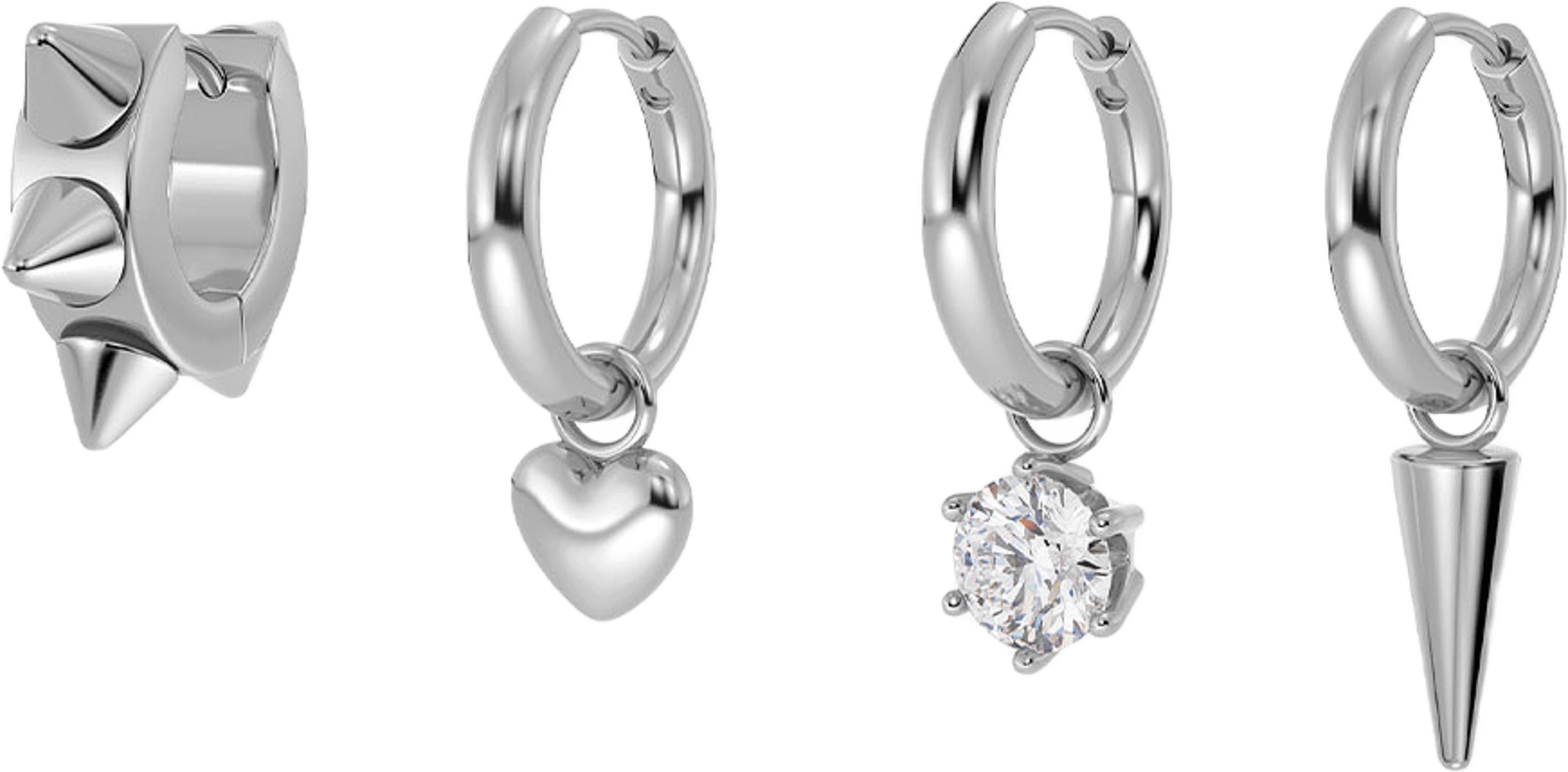 Peak Hoops One Heart Steel