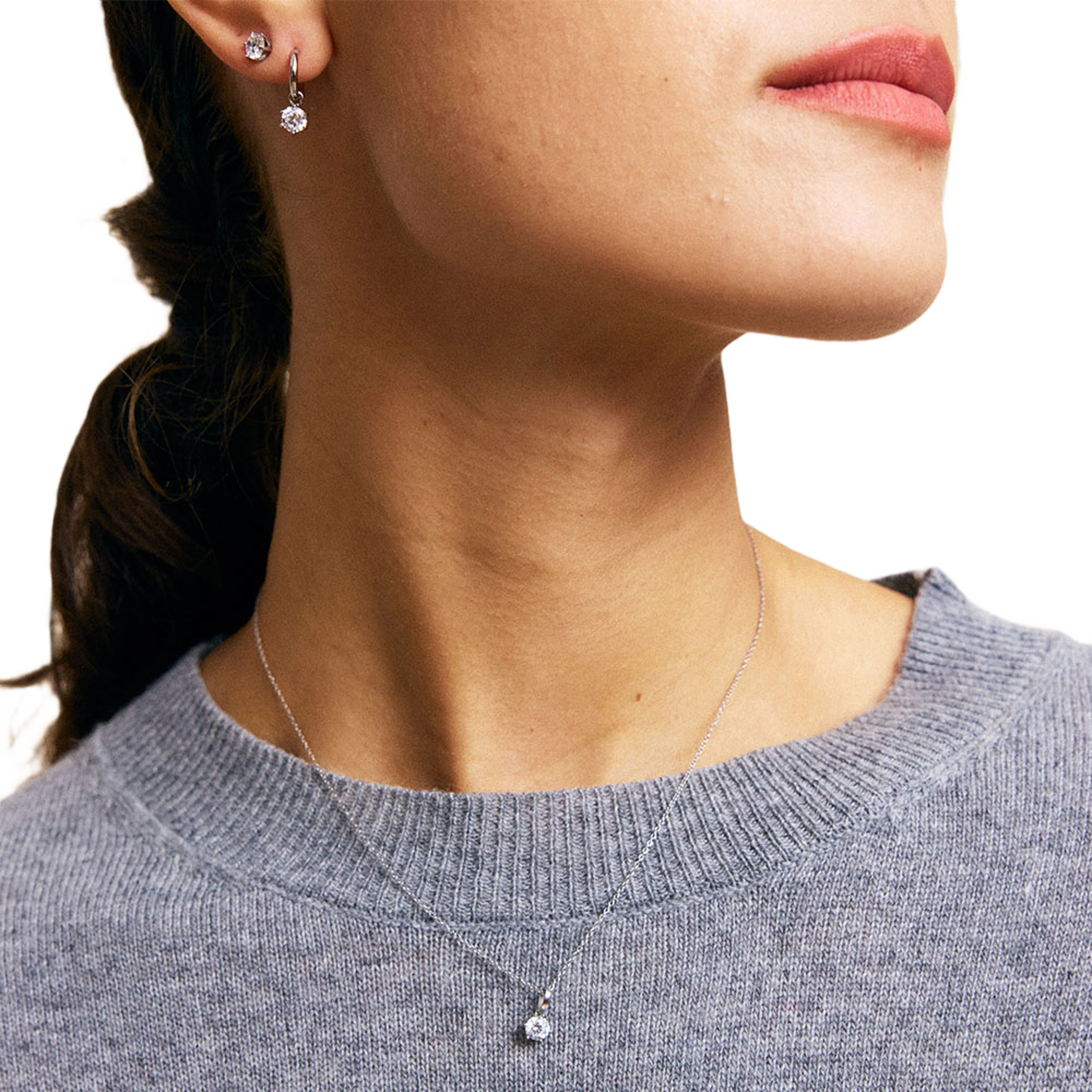 Crown Necklace Steel