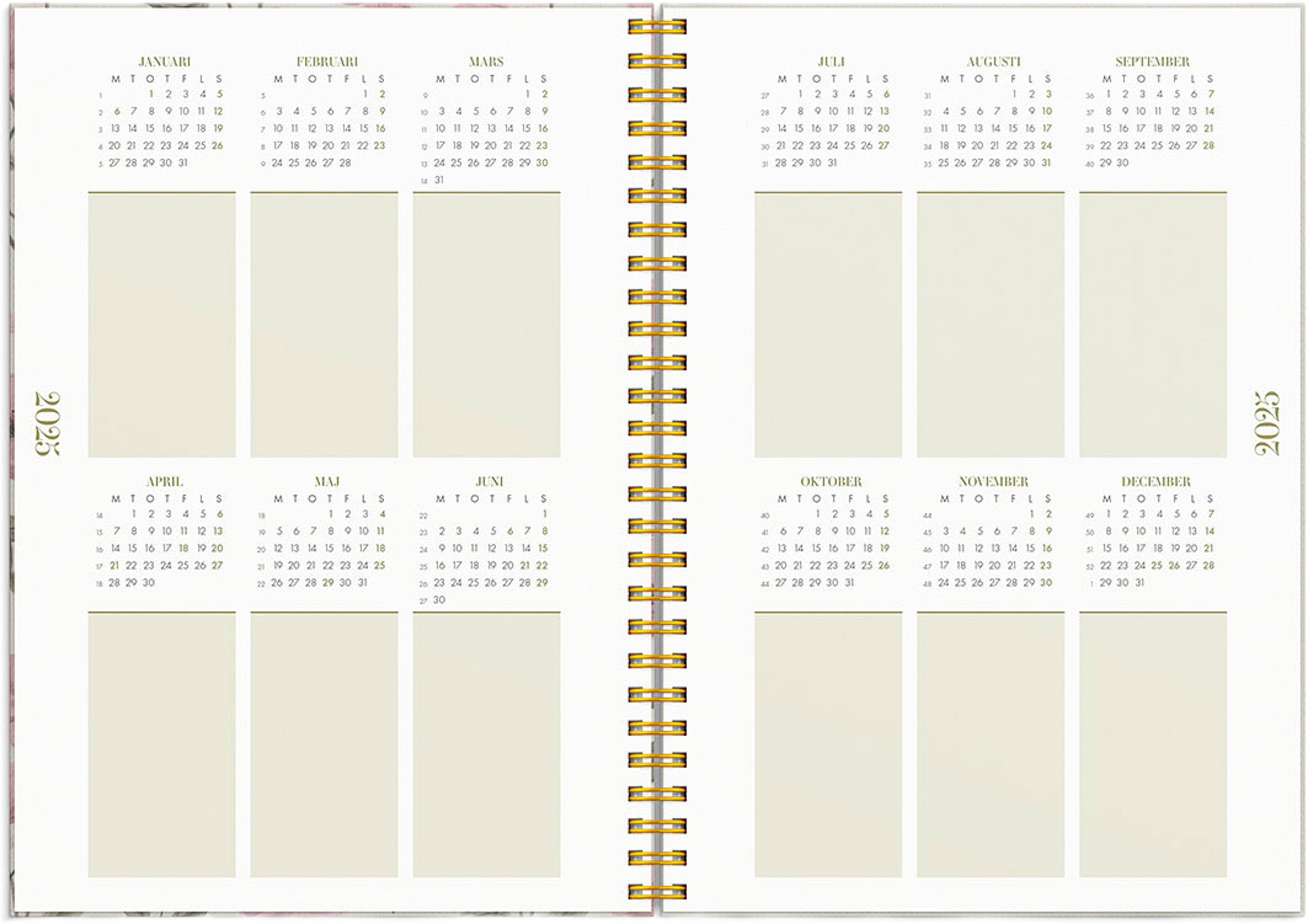 Kalender 2025 Life Planner Essentials A5