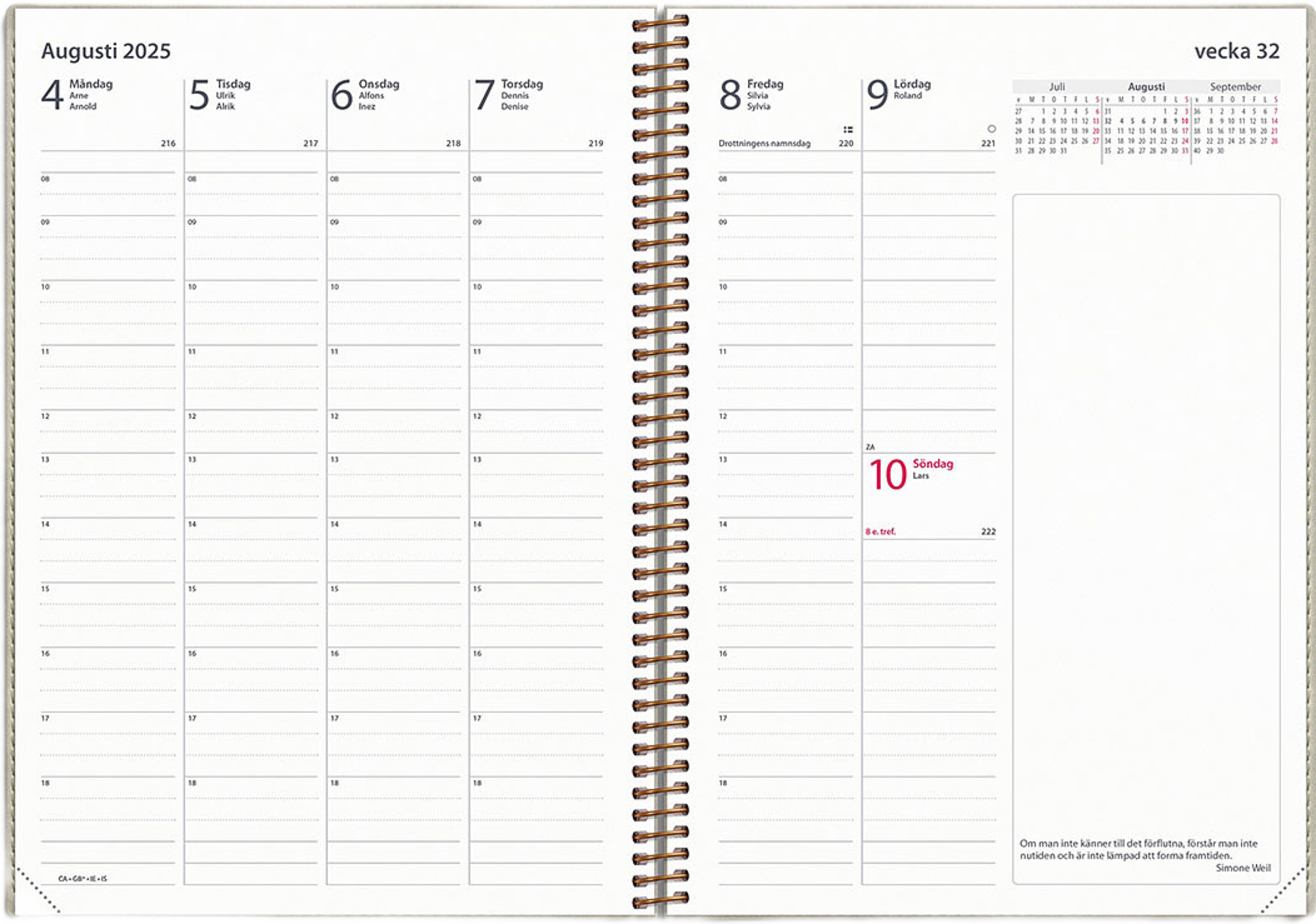 Kalender 2025 Business Twist