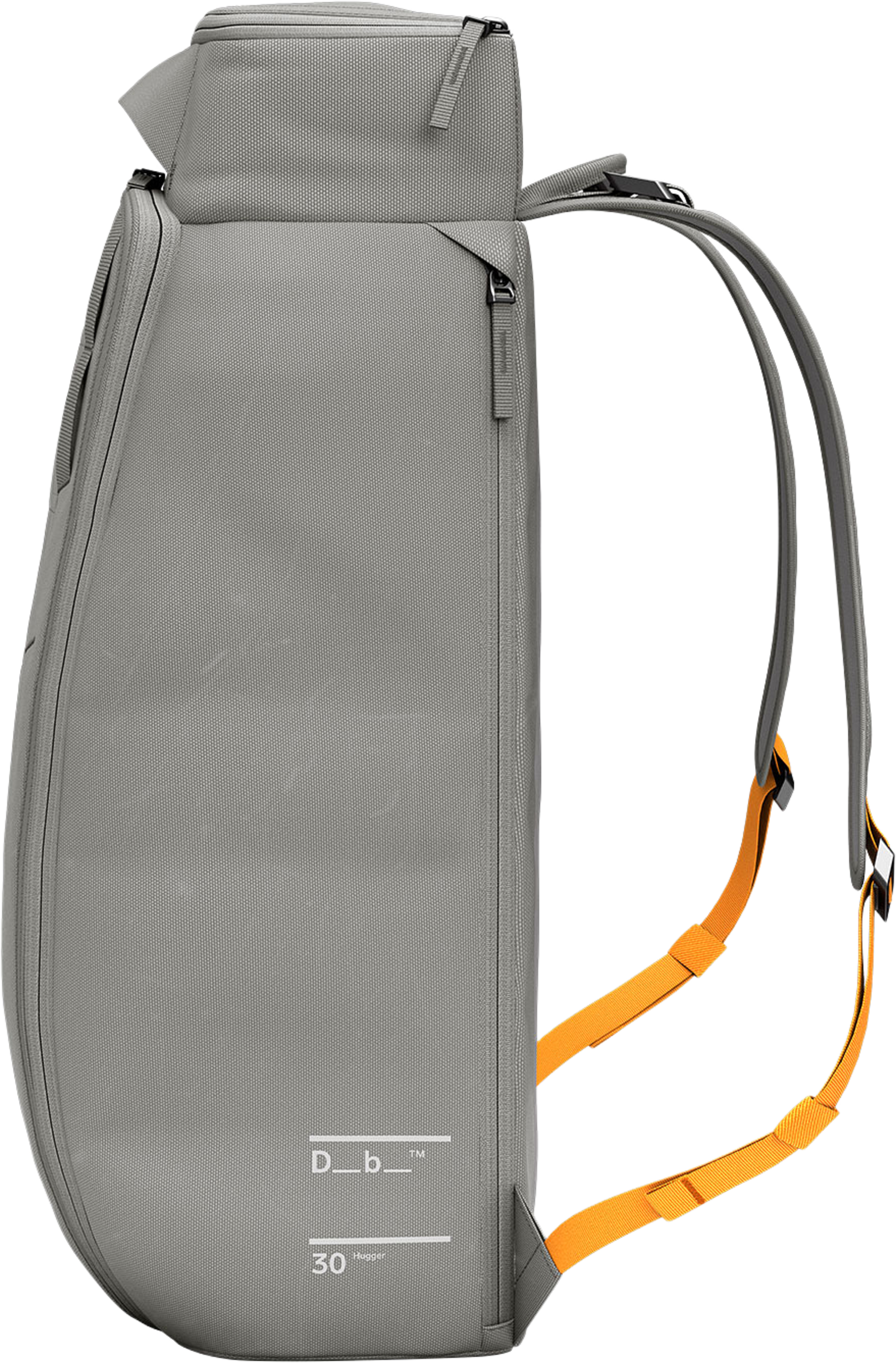 Hugger Backpack 30L, från DB, i färgen Sand Grey. Klicka för att öppna bilden i stort format