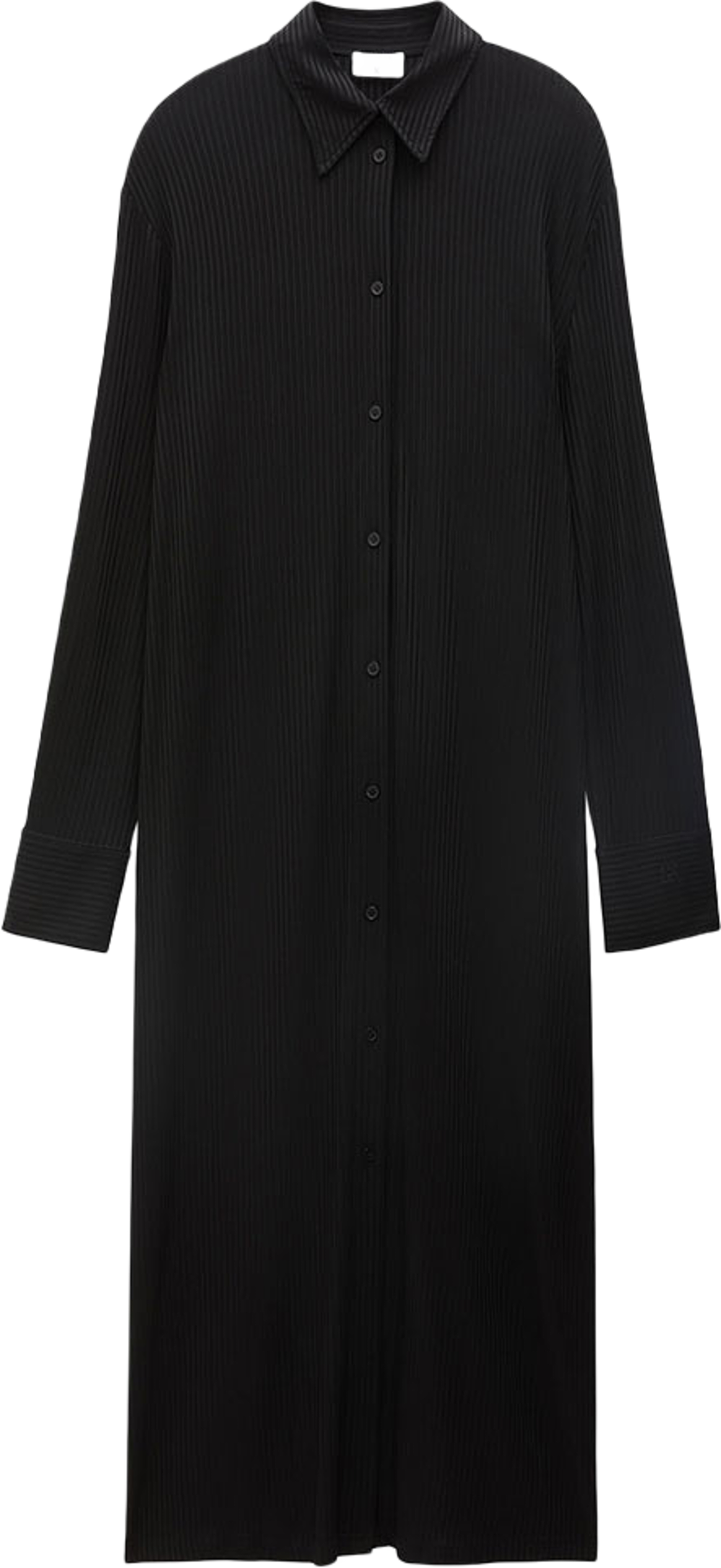 Relaxed Jersey Shirt Dress, från Filippa K, i färgen Black. Klicka för att öppna bilden i stort format