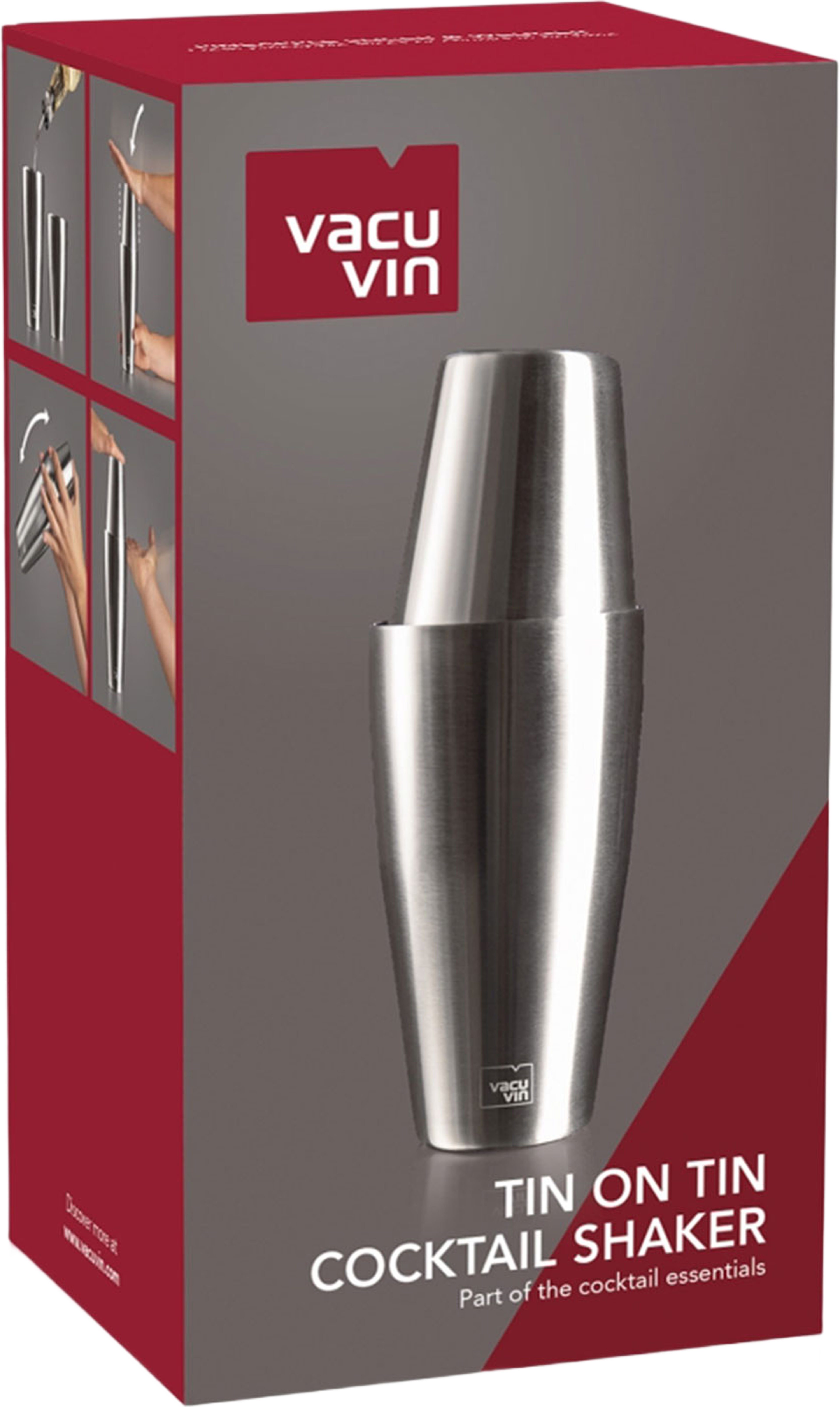 Tin on Tin Cocktail shaker
