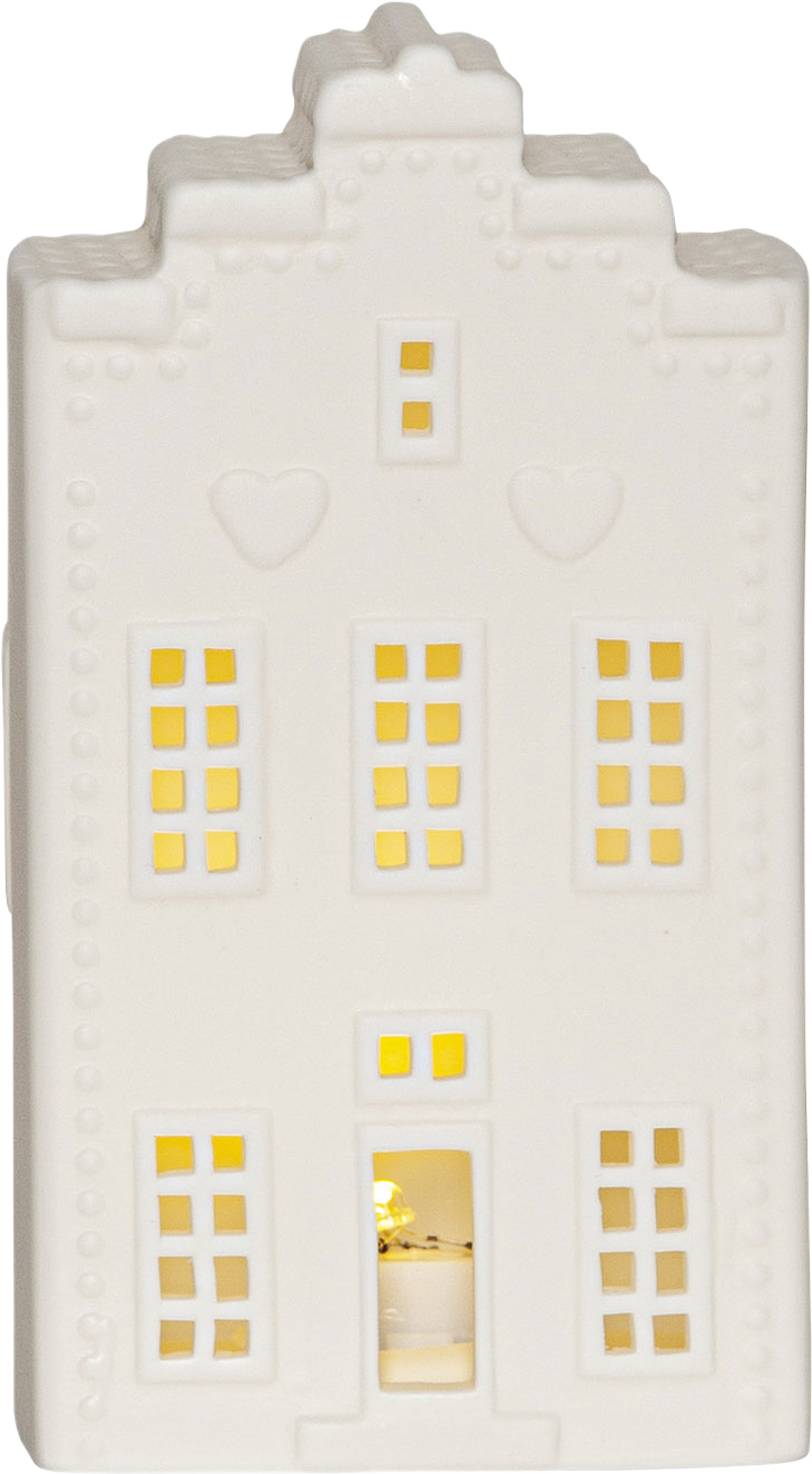 Bordsdekoration Vinter, från Star trading, i färgen White. Klicka för att öppna bilden i stort format