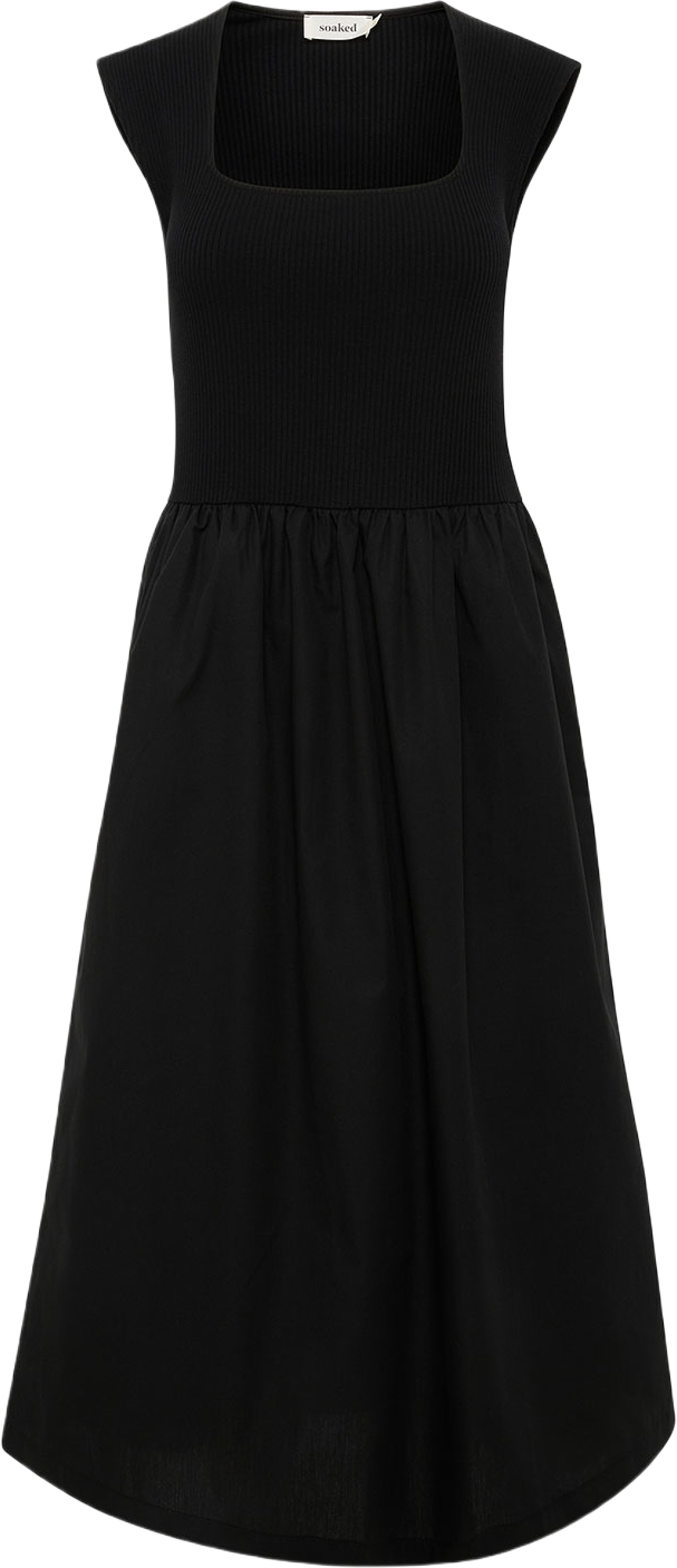 SLSimone Phoebe Dress, från Soaked In Luxury, i färgen Black. Klicka för att öppna bilden i stort format