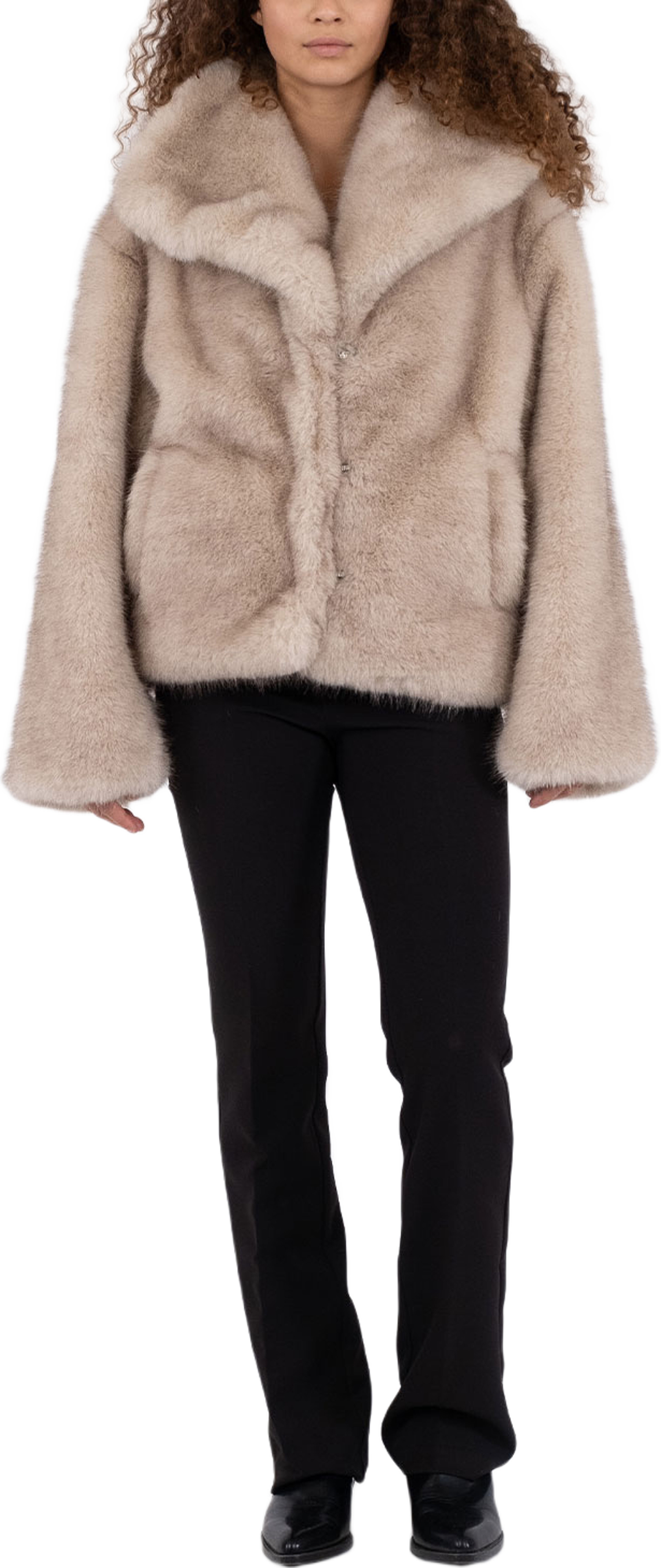 Stephanie Faux Fur Jacket