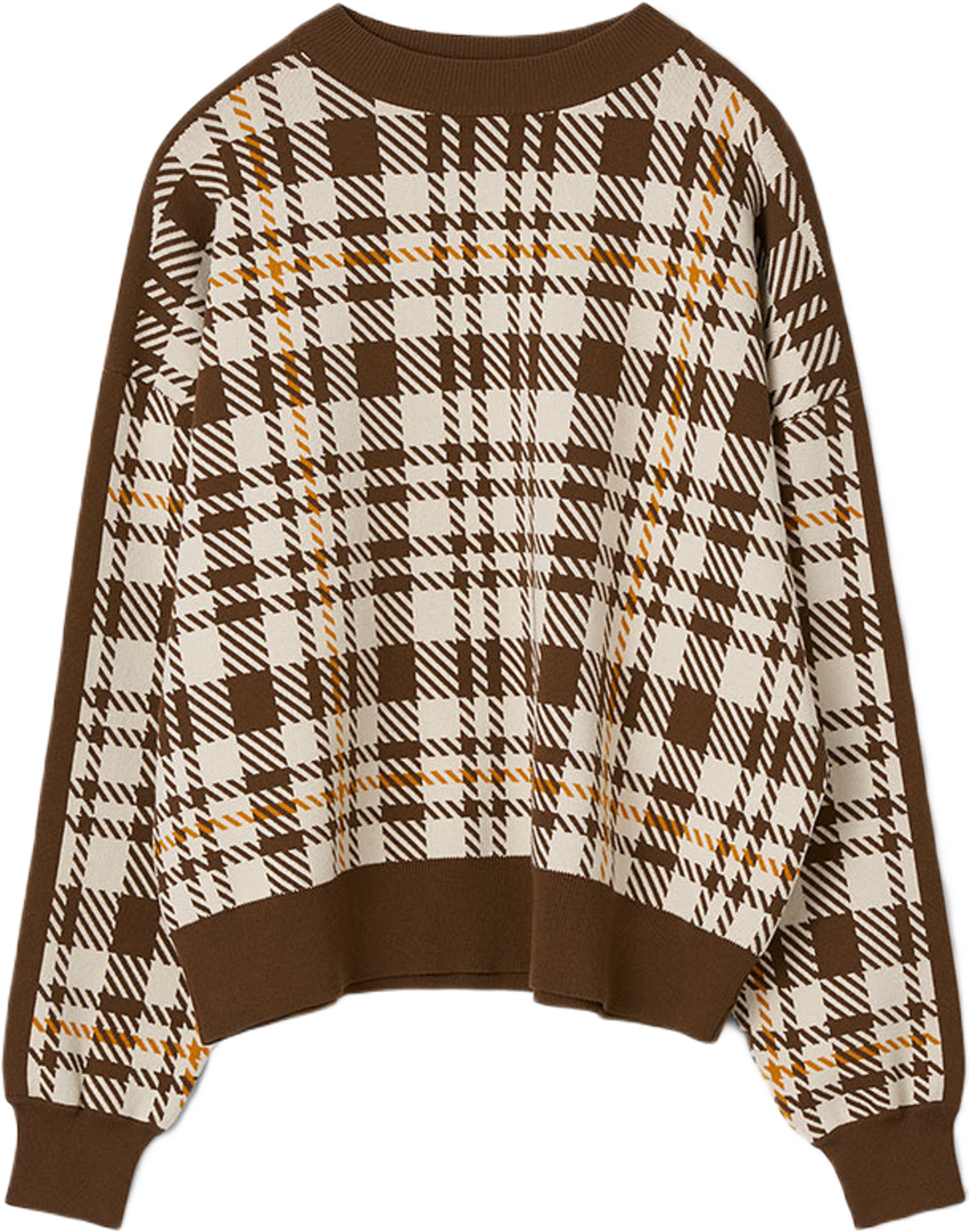 Reilly Eco Check Sweater