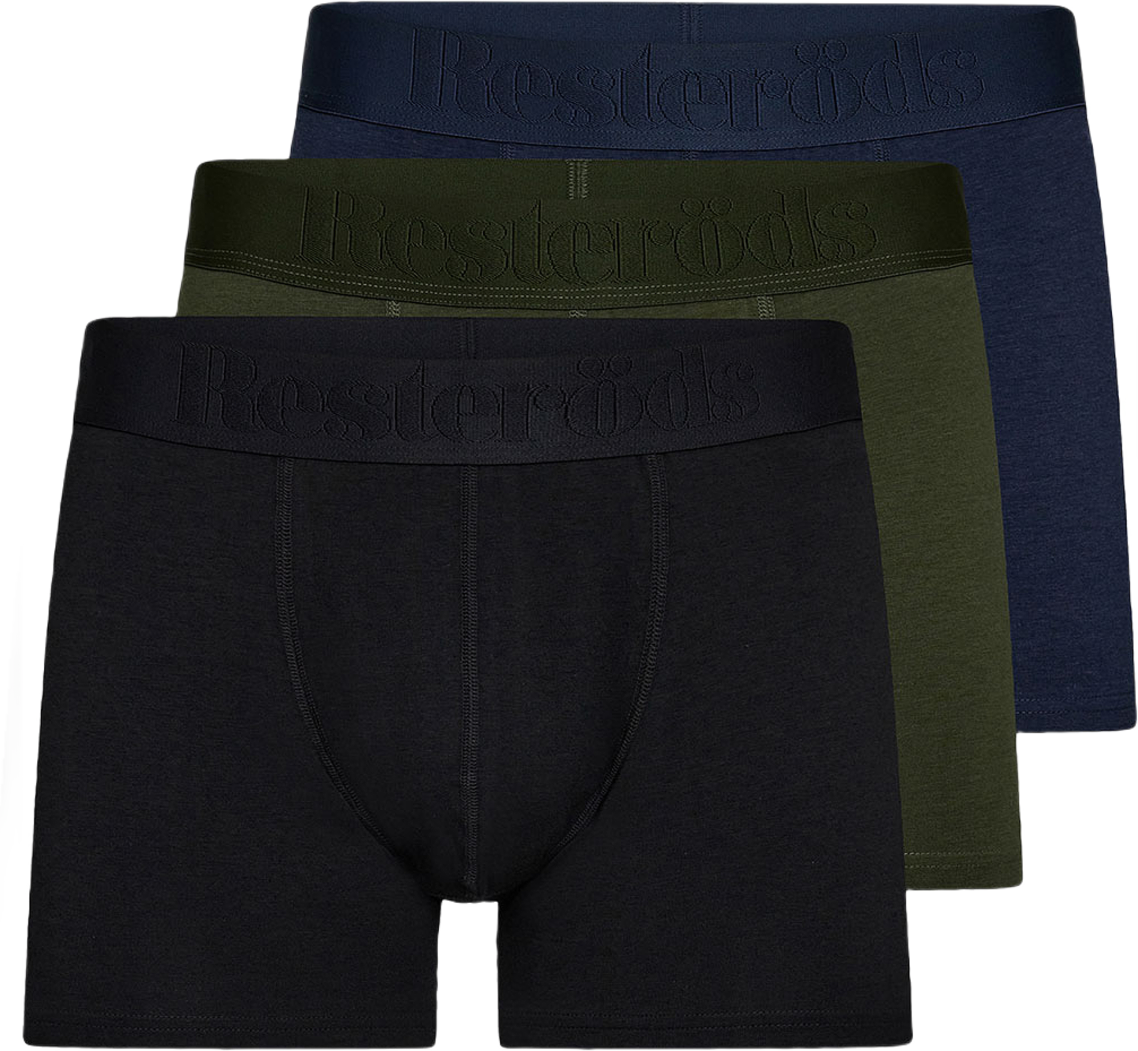 Boxer Organic Cotton 3-pack GOTS - Regular leg