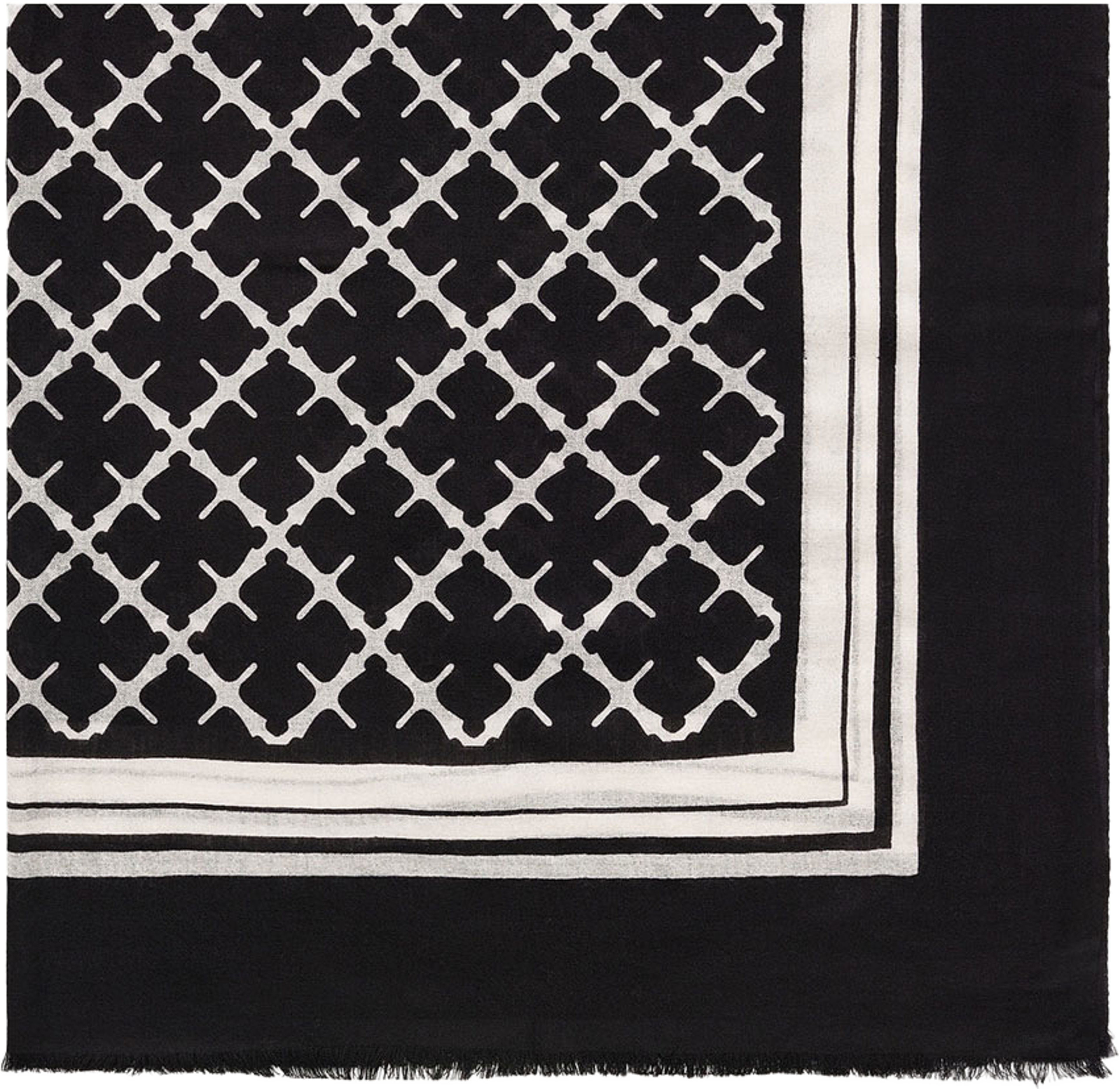 Cornelis ullscarf, från By Malene Birger, i färgen Black. Klicka för att öppna bilden i stort format