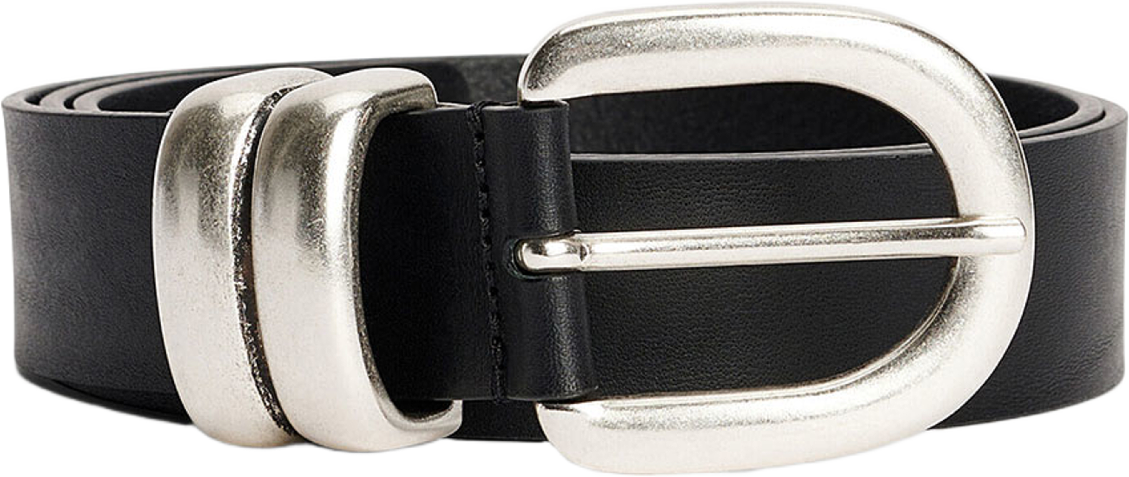 Zoira läderbälte, från By Malene Birger, i färgen Black. Klicka för att öppna bilden i stort format