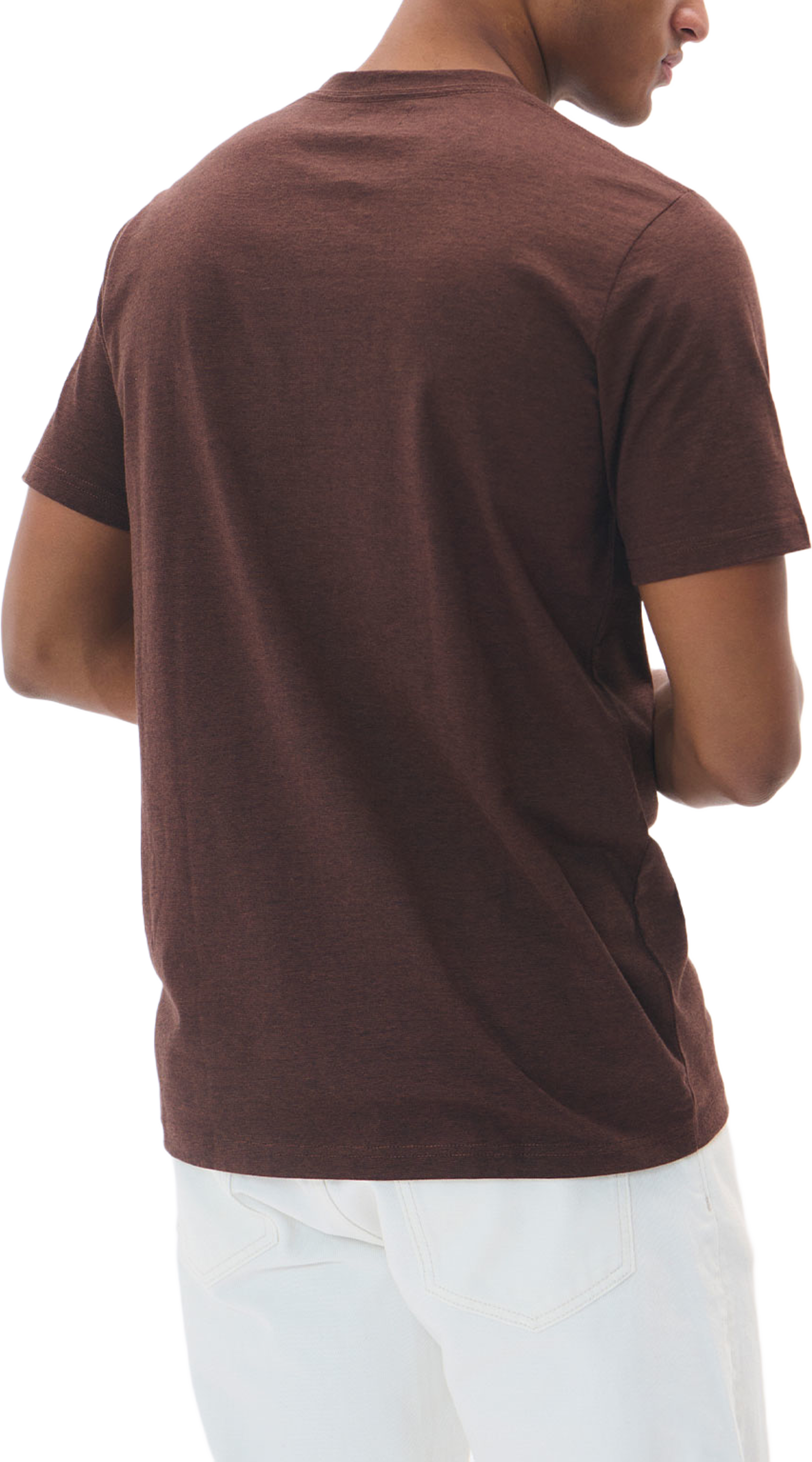 Jermane T-shirt, från Matinique, i färgen Nut. Klicka för att öppna bilden i stort format